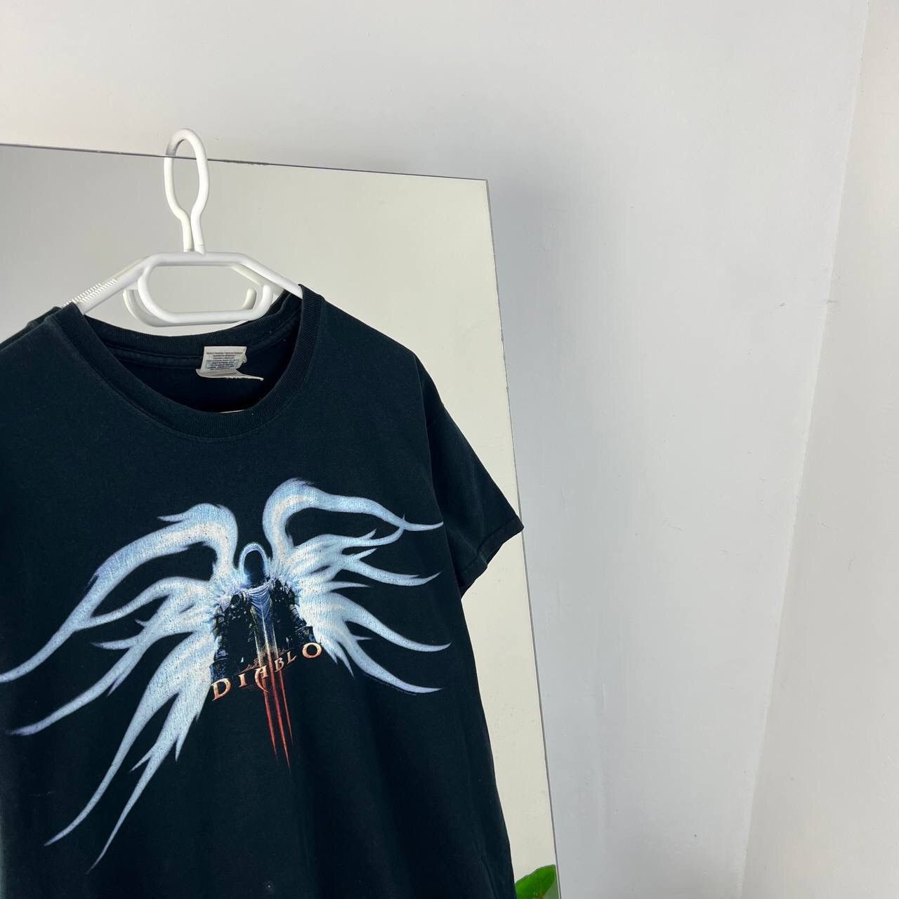Vintage Diablo Terael Sunfaded Game Promo T-shirt Blizzard 90s Size US M / EU 48-50 / 2 - 2 Thumbnail