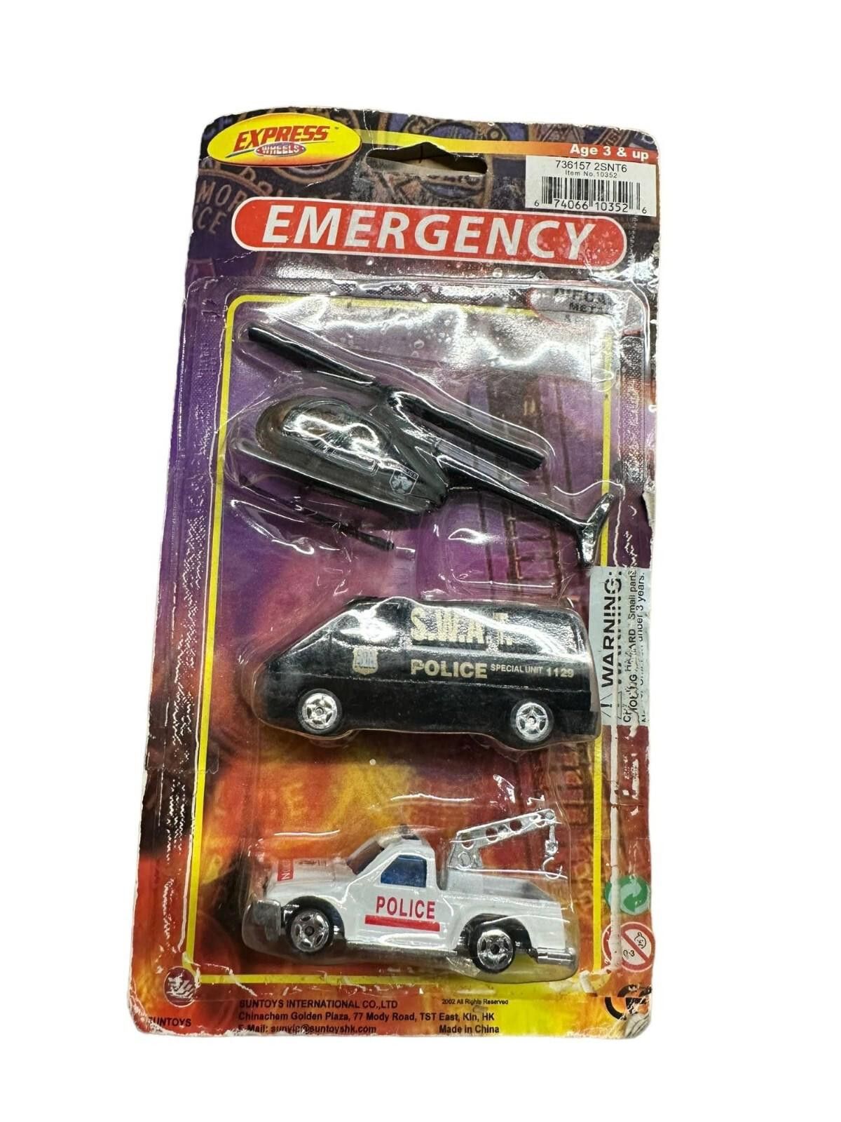 Other Express Wheels Emergency Diecast Metal Plastic Vehicle Toy Size ONE SIZE - 2 Thumbnail