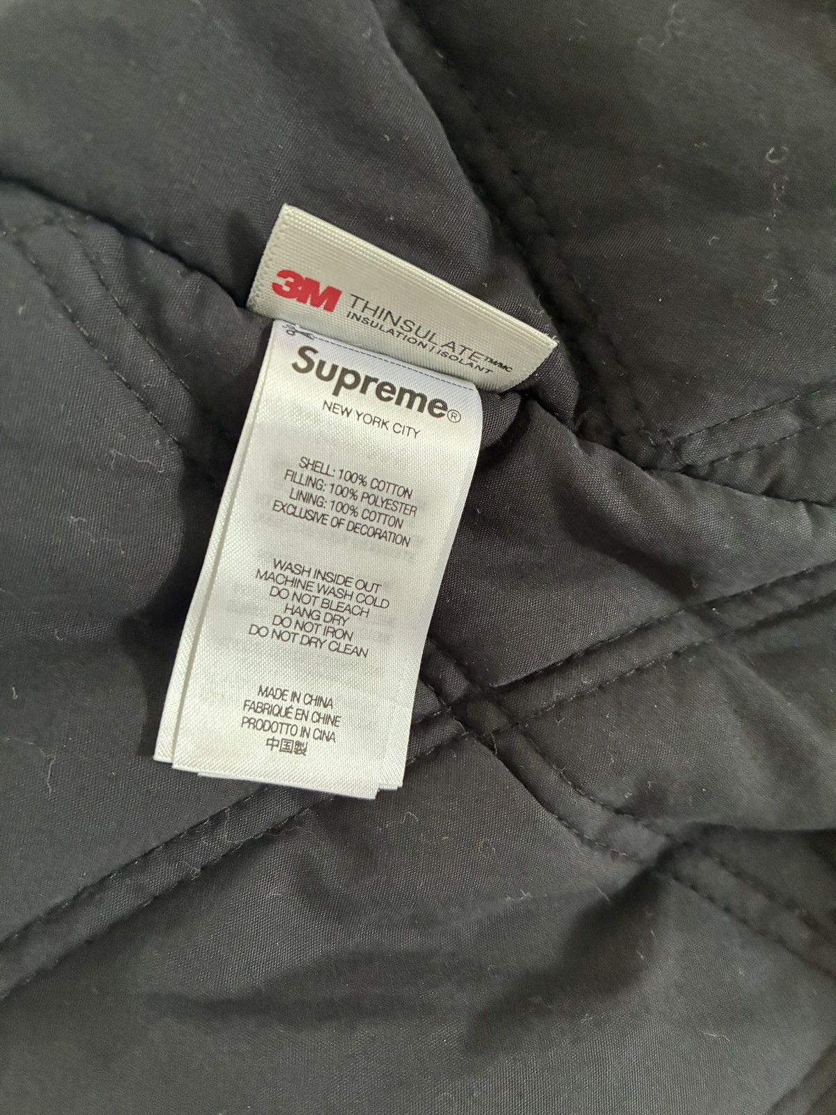 Supreme Supreme reflective stripe hooded work jacket Size US M / EU 48-50 / 2 - 12 Thumbnail