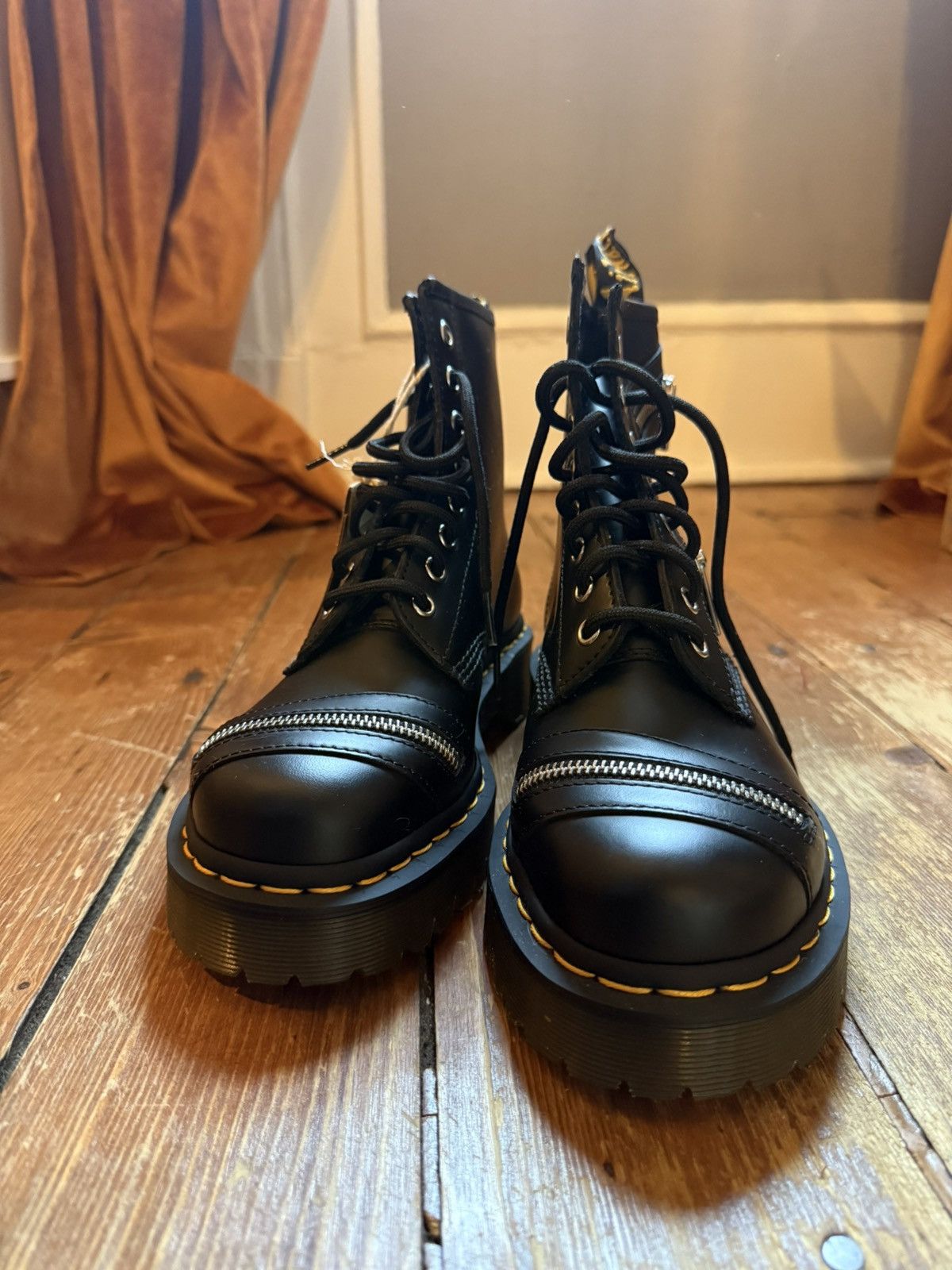 Dr. Martens Dr. Martens 1460 Bex Zip Boots Size US 6 / IT 36 - 2 Thumbnail