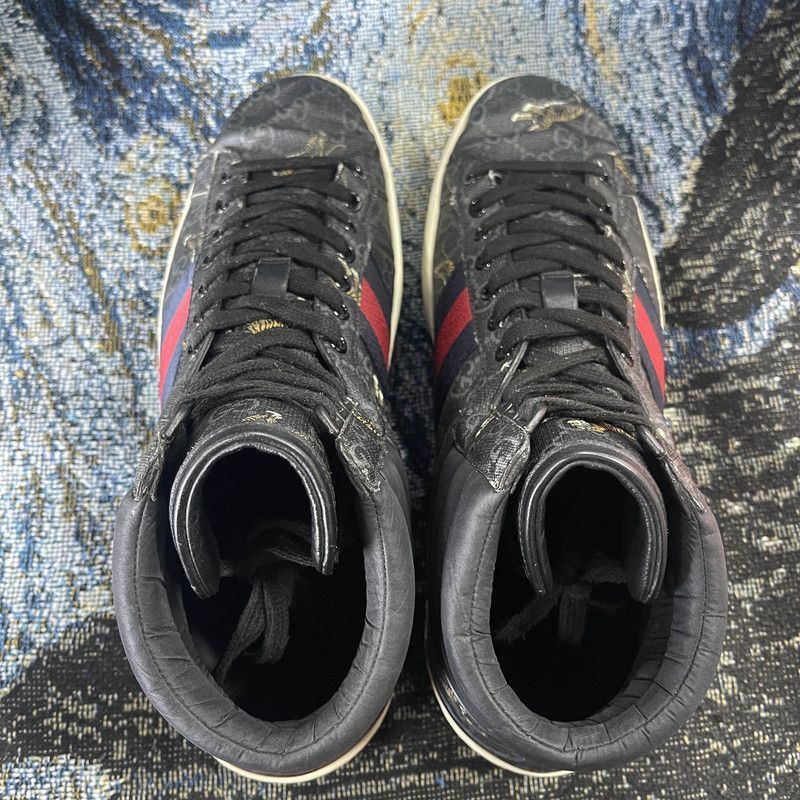 Gucci Gucci Ace GG Supreme High-Top Sneakers Size US 9.5 / EU 42-43 - 7 Thumbnail