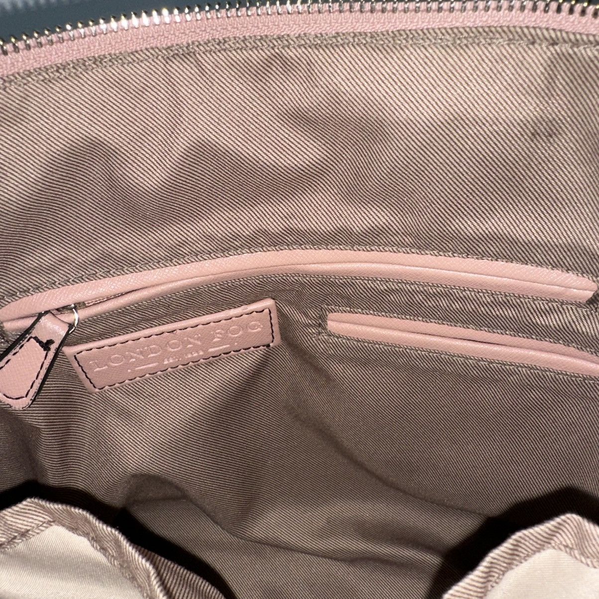 London Fog London Fog Pastel Pink Dome Top Handle Satchel Shoulder Bag Size ONE SIZE - 10 Thumbnail