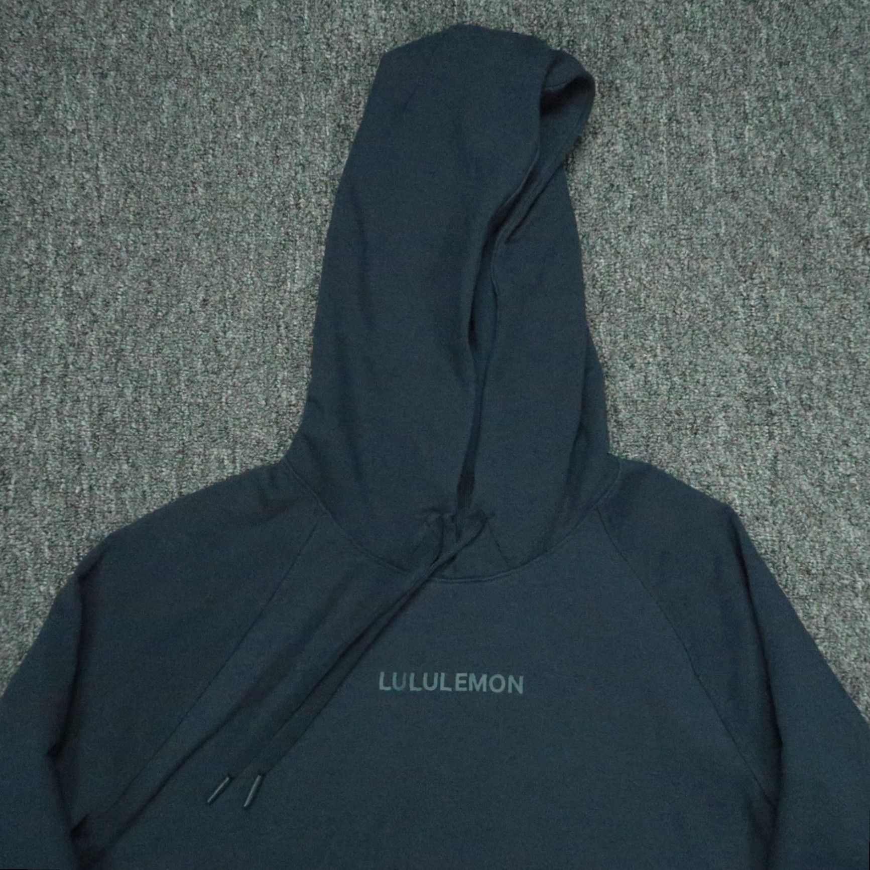 Lululemon Lululemon Hoodie Men M Blue City Sweat Logo Pullover Hooded Long Sleeve Sweatshirt Size US M / EU 48-50 / 2 - 2 Thumbnail