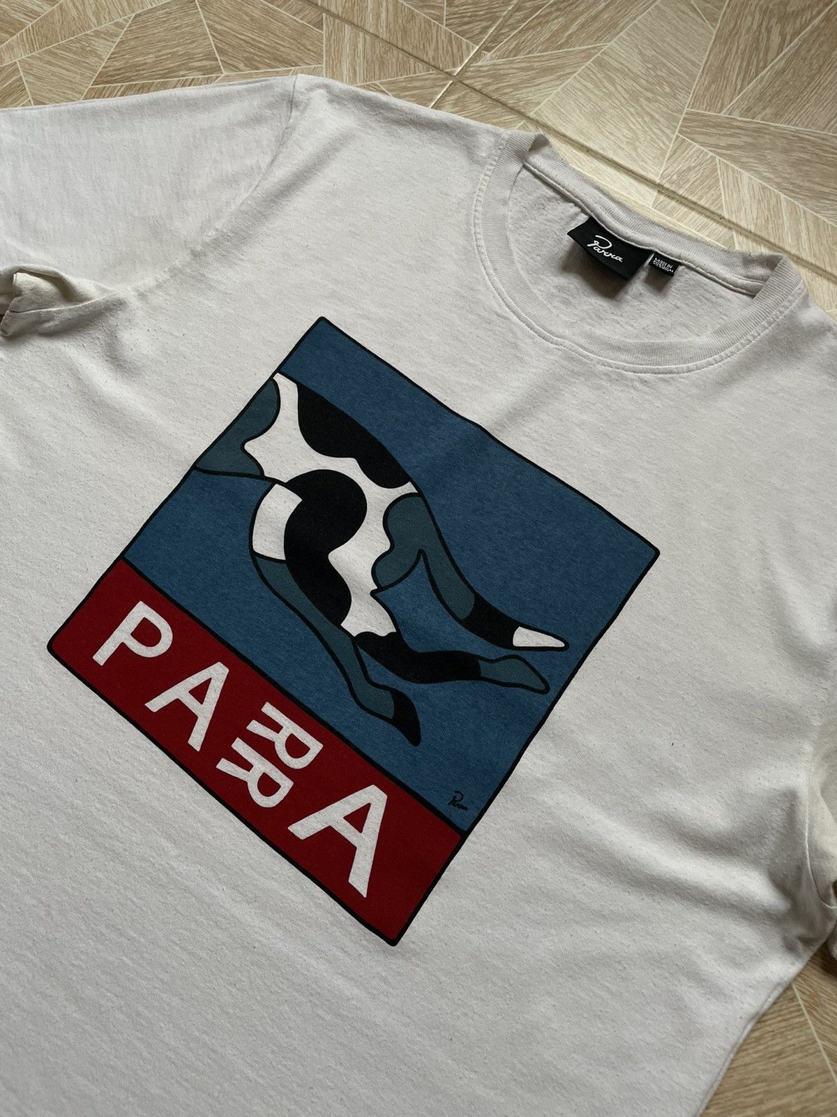 Parra Very Rare Parra Magazine Running Dog Big Logo White Tee Y2K Size US XL / EU 56 / 4 - 2 Thumbnail