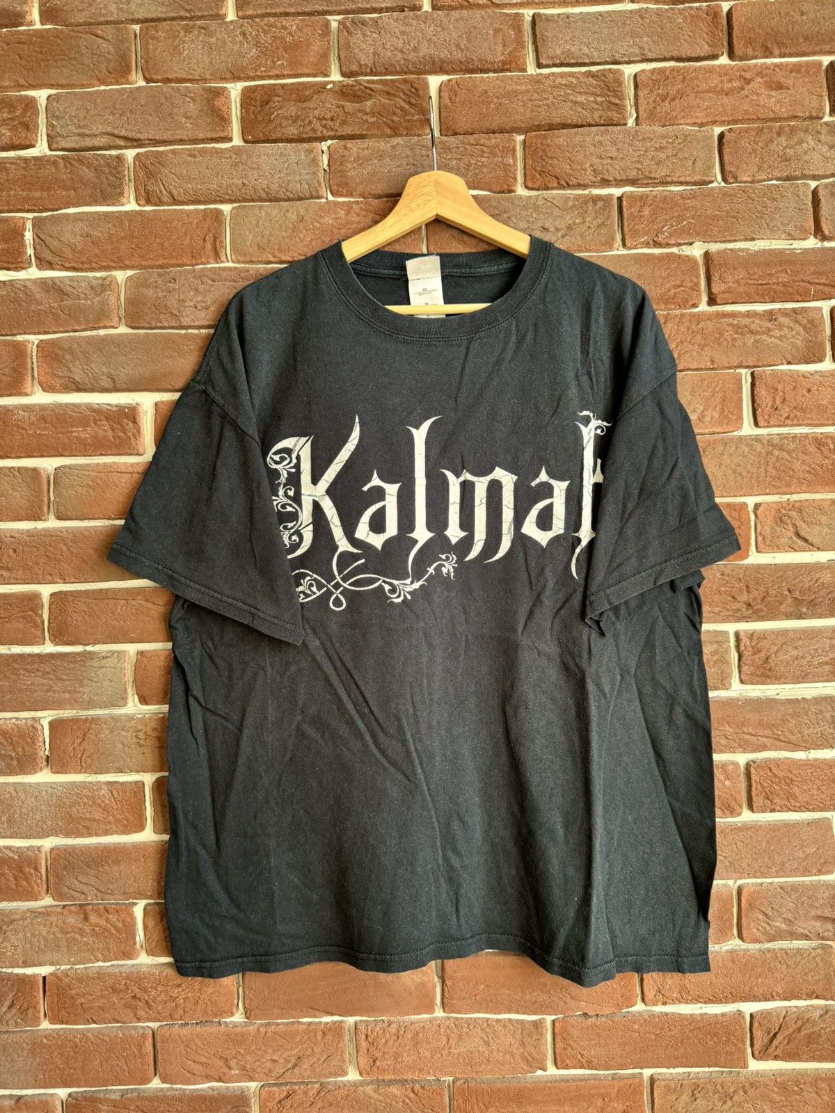 Band Tees Rare Vintage 00s Kalmah Melodic Death Metal Tshirt Rar Size US XL / EU 56 / 4 - 1 Thumbnail