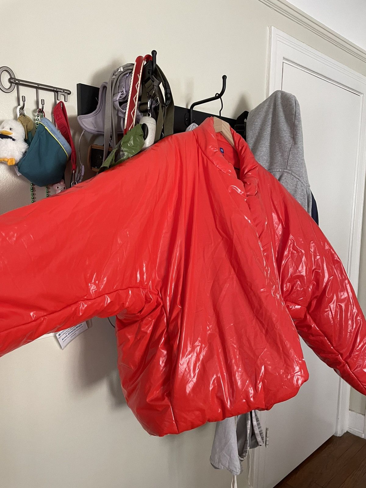 Gap × Yeezy Yeezy Gap Round Jacket Red Size US XL / EU 56 / 4 - 2 Thumbnail