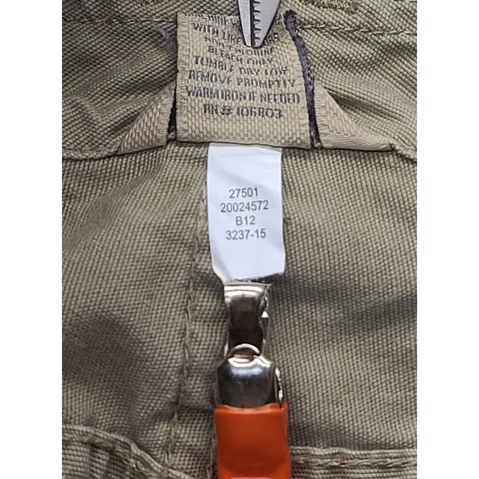 Vintage Duluth Duluthflex Fire Hose Work Pants Womens 10x28 Regular Fit Workwear Pants Brown Cotton Spandex Canvas Straight 30 in Inseam 28 in Regular Womens Size 32" / US 10 / IT 46 - 3 Thumbnail