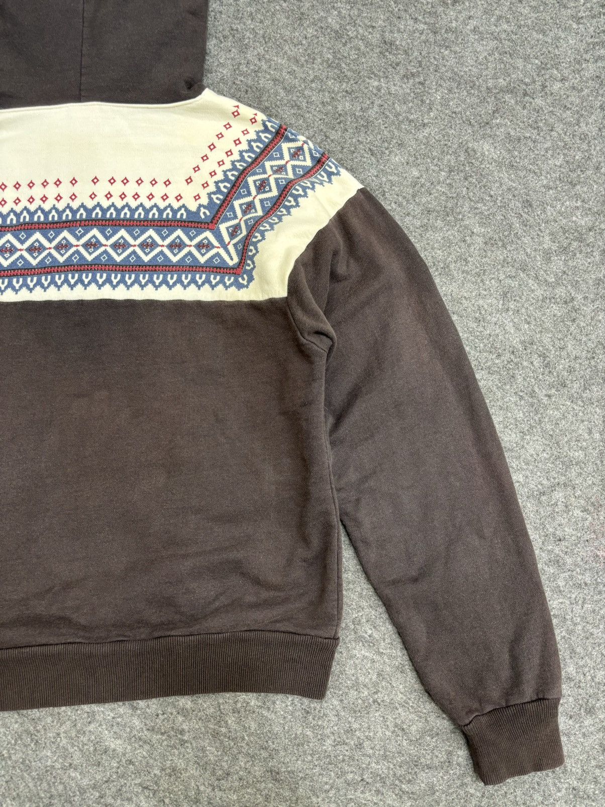 Japanese Brand 💥Aztec Motive💥Sugar Cane Pullover Hoodie F506 Size US M / EU 48-50 / 2 - 10 Thumbnail