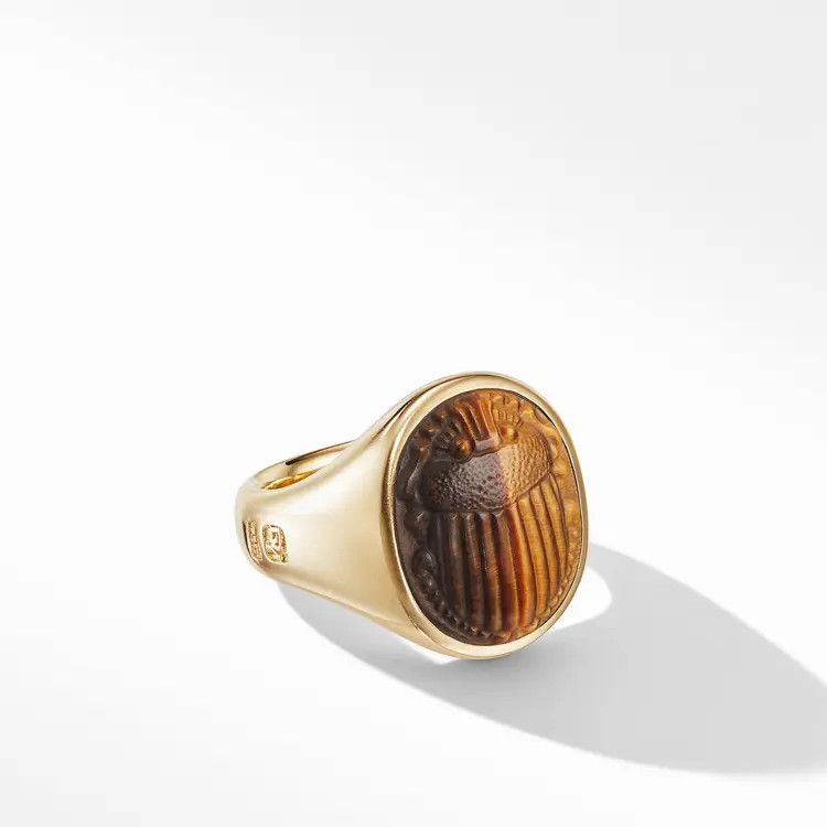 David Yurman o1w1db11025 R25345M /Size 7 / Rings in Golden Size ONE SIZE - 1 Thumbnail