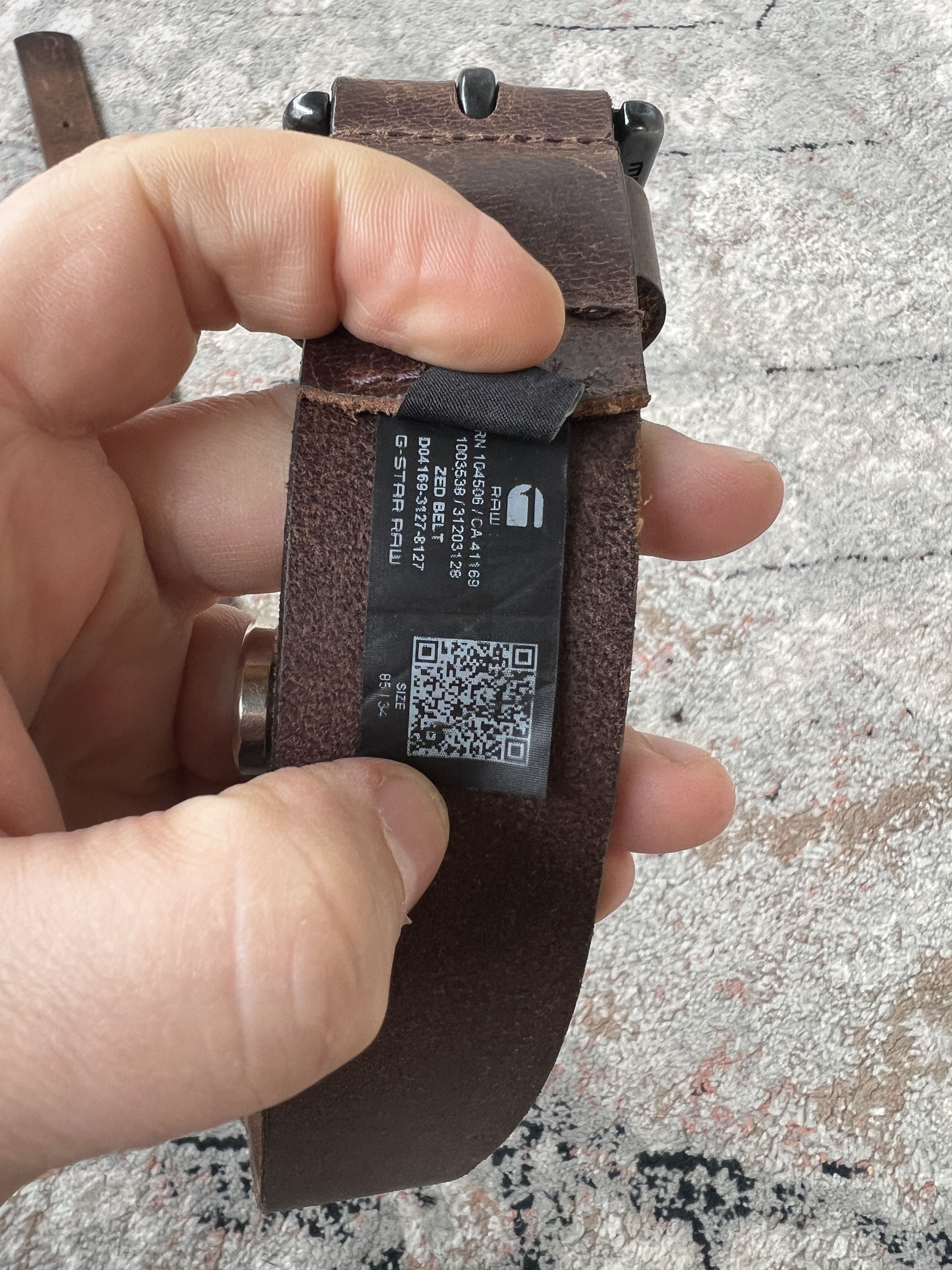 G-Star G-Star Raw Leather Belt Size ONE SIZE - 9 Thumbnail