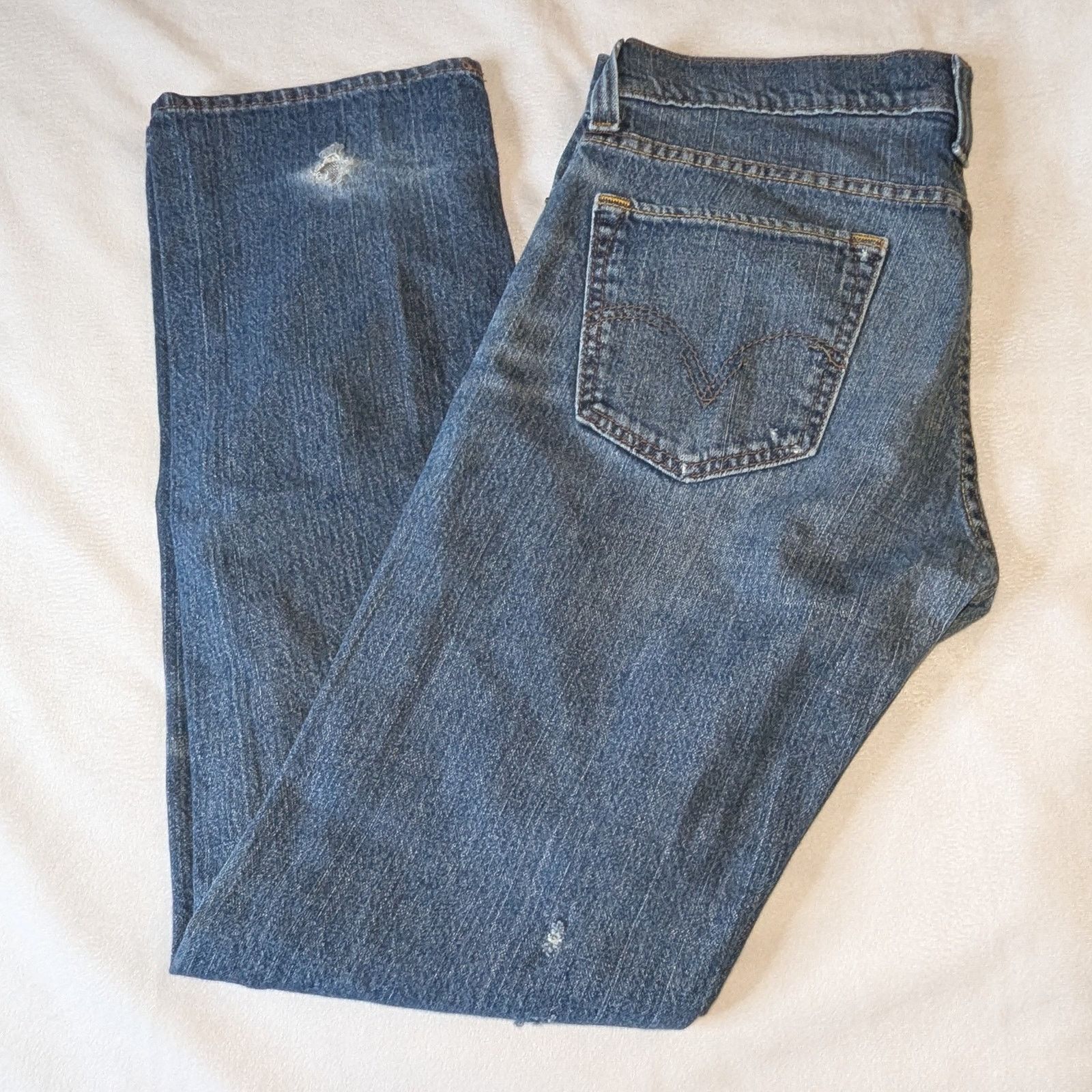 Levi's Levi's 511 Skinny Fit Denim Jeans for Men Blue 36 x 32 Size US 36 / EU 52 - 2 Thumbnail