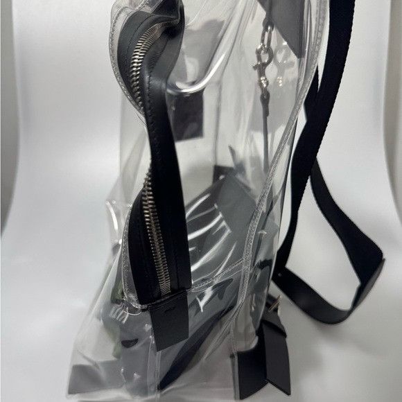 Valentino Valentino Garavani VLTN Clear Backpack Size ONE SIZE - 6 Thumbnail