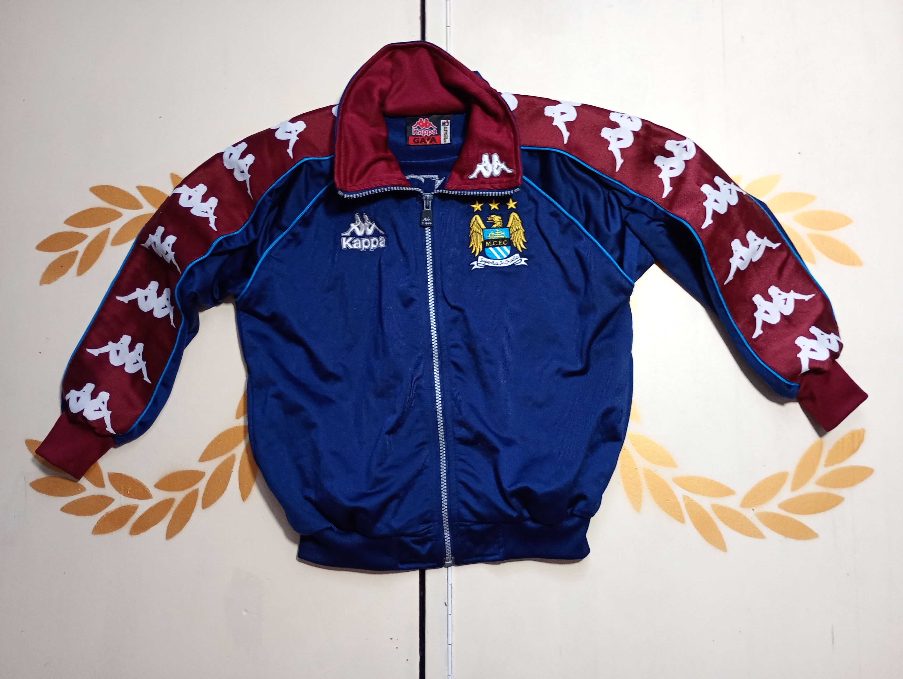 Kappa Kappa Manchester City TrackTop Jacket 1997-1999 kids size M Size US XXS / EU 40 - 1 Thumbnail