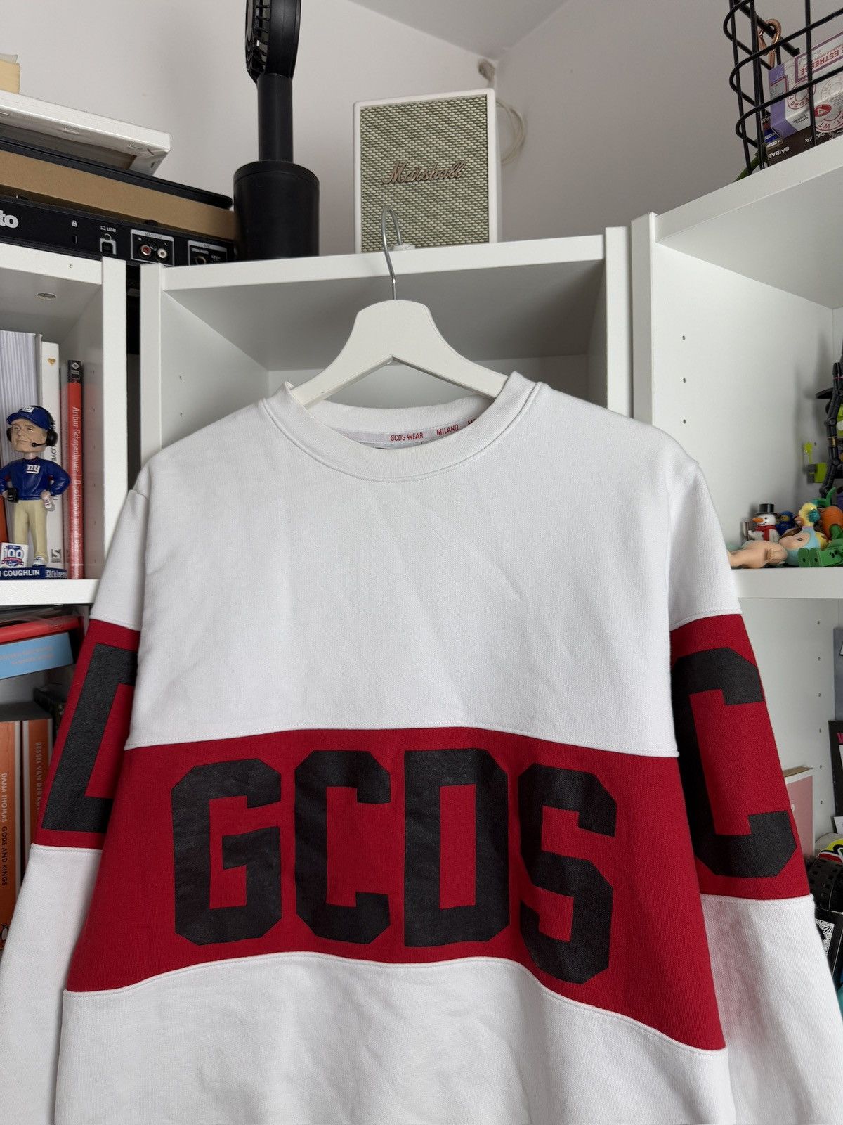 Designer × GCDS GCDS big spellout logo boxy baggy sweatshirt crewneck S italy Size US S / EU 44-46 / 1 - 5 Thumbnail