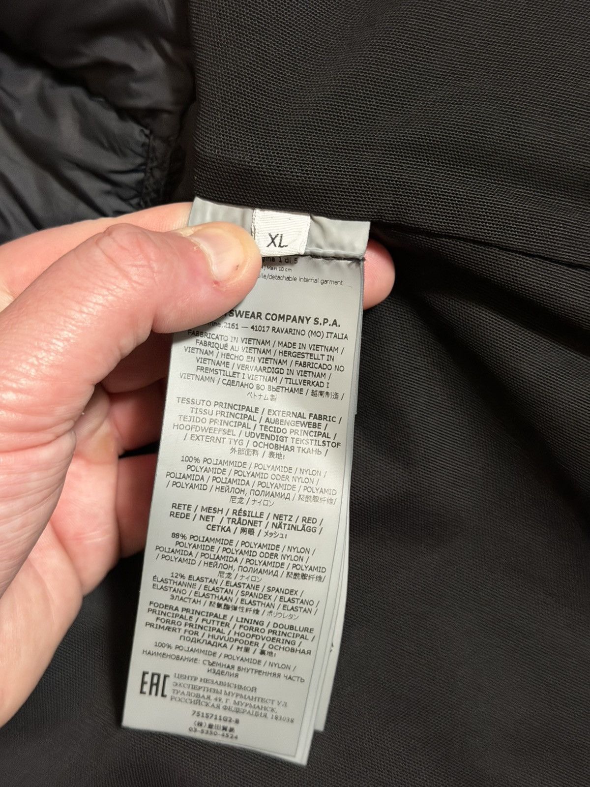 Stone Island 2700$ Stone Island 2in1 Gore Tex Metal Down-TC Packable Cape Size US XL / EU 56 / 4 - 16 Thumbnail