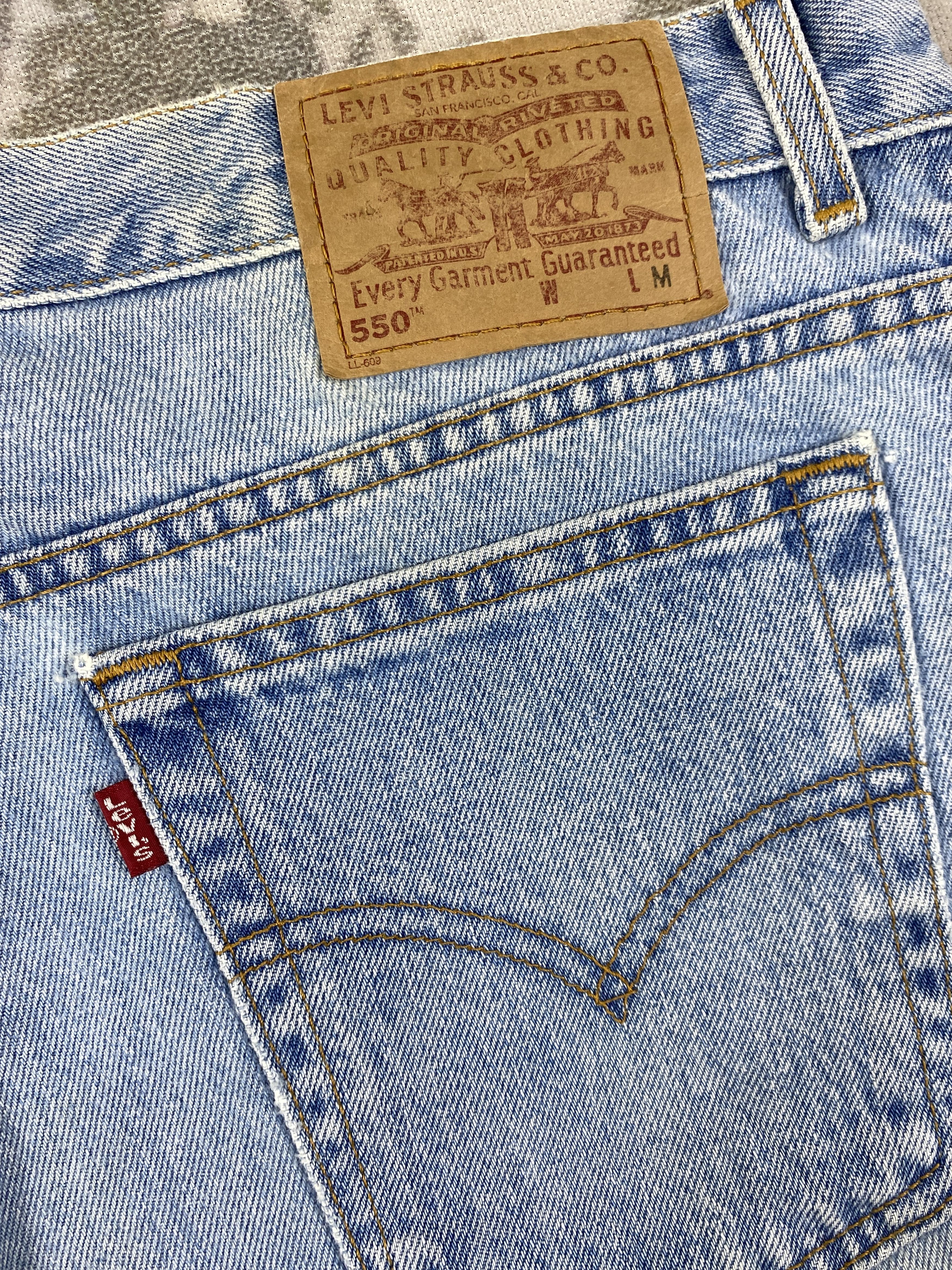 Levi's Mid Blue Vintage Levi's 550 Jeans 36x30.5 Denim -SJ039 Size US 36 / EU 52 - 11 Thumbnail