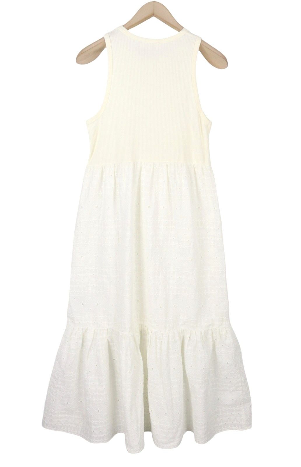 Desigual VEST LOURDES XL Off White Textured Midi Dress 89014 Size XL / US 12-14 / IT 48-50 - 5 Thumbnail