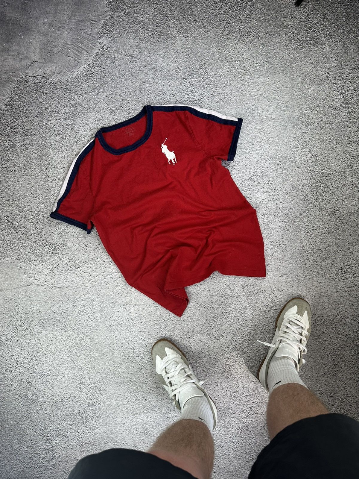 Polo Ralph Lauren × Vintage Vintage Polo Ralph Lauren T-Shirt Big Logo Y2K Style Size US S / EU 44-46 / 1 - 1 Thumbnail