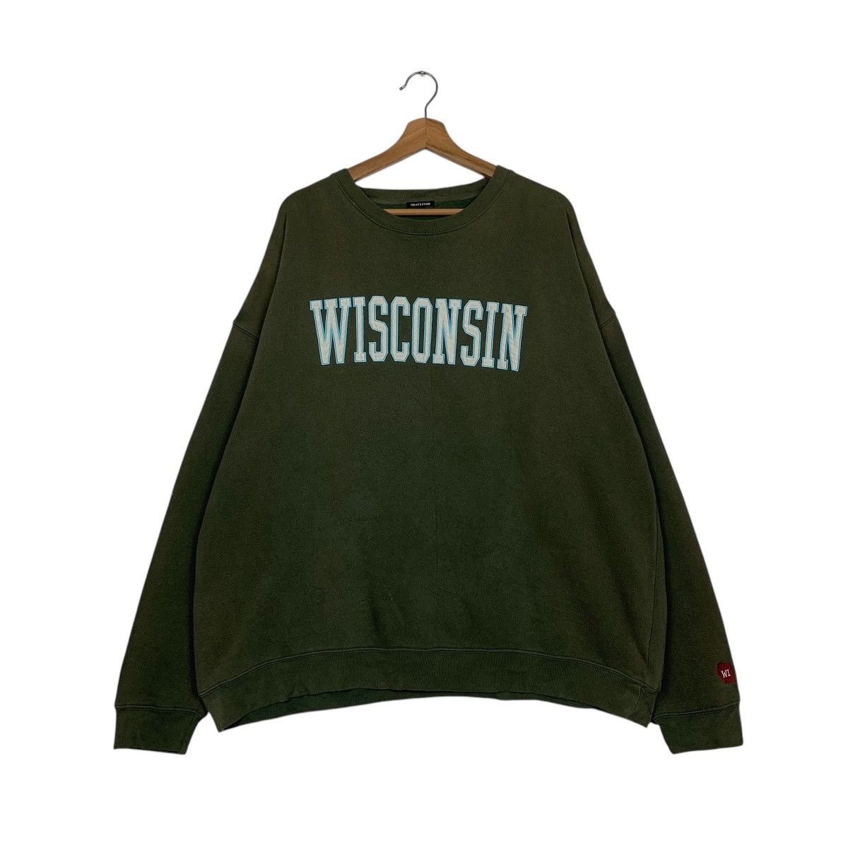 Japanese Brand Wisconsin Crewneck Sweatshirt Size US L / EU 52-54 / 3 - 1 Thumbnail