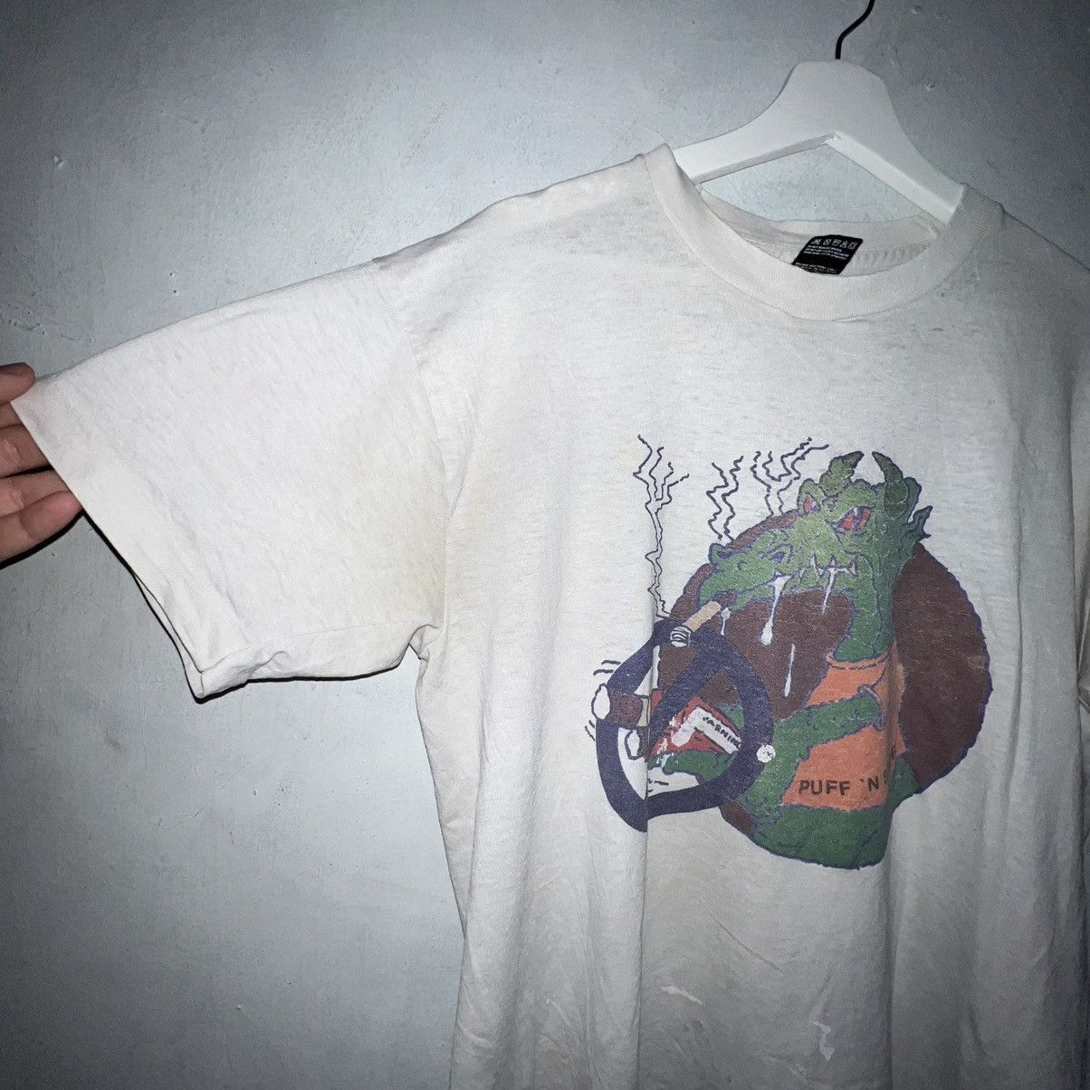 Vintage Vintage Anti-Tobacco Kansas T-Shirt Size US L / EU 52-54 / 3 - 4 Thumbnail