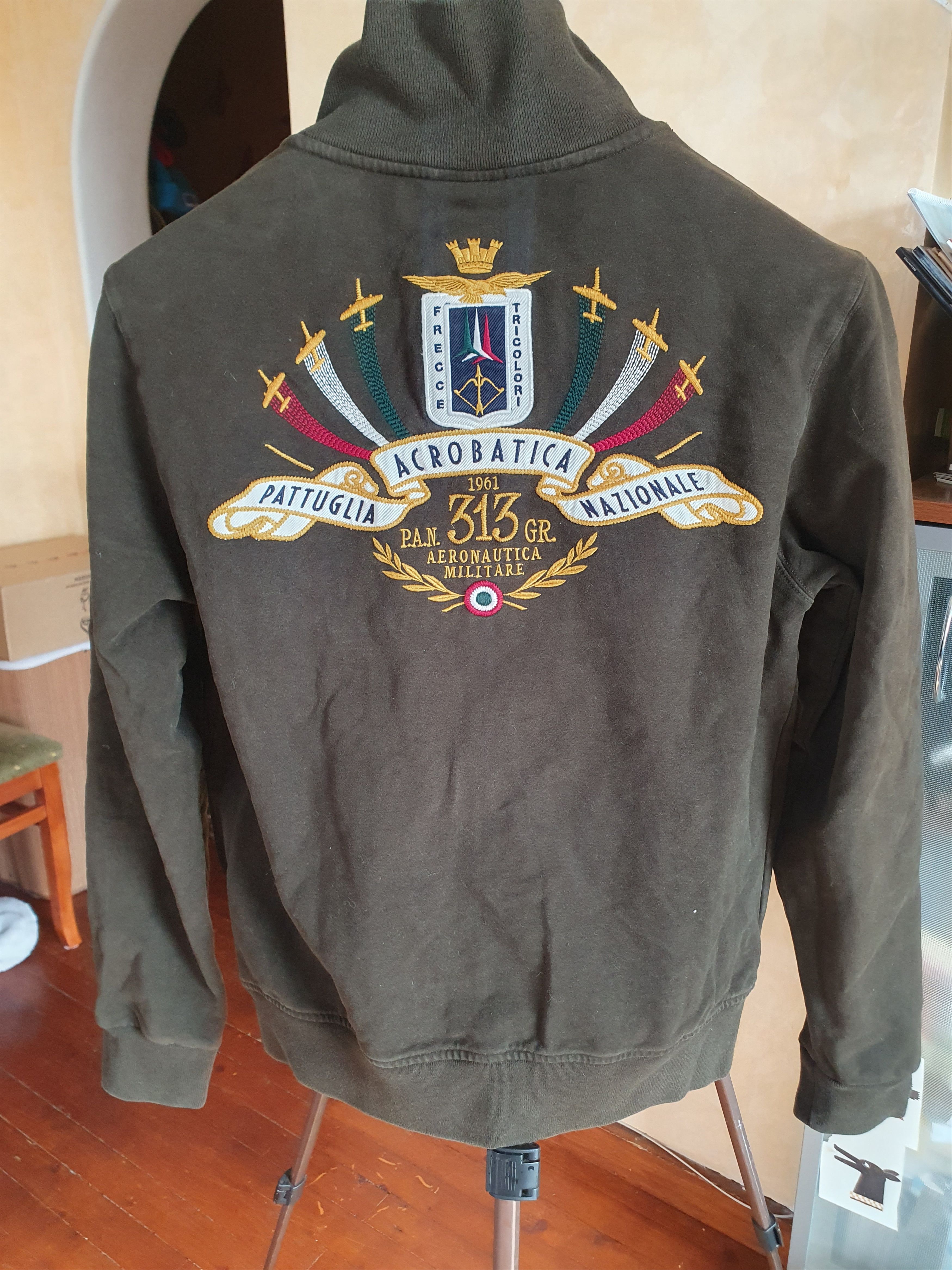 Aeronautica Militare Aeronautica Militare Tricolori Full Zip Sweatshirt sz M Size US M / EU 48-50 / 2 - 1 Thumbnail