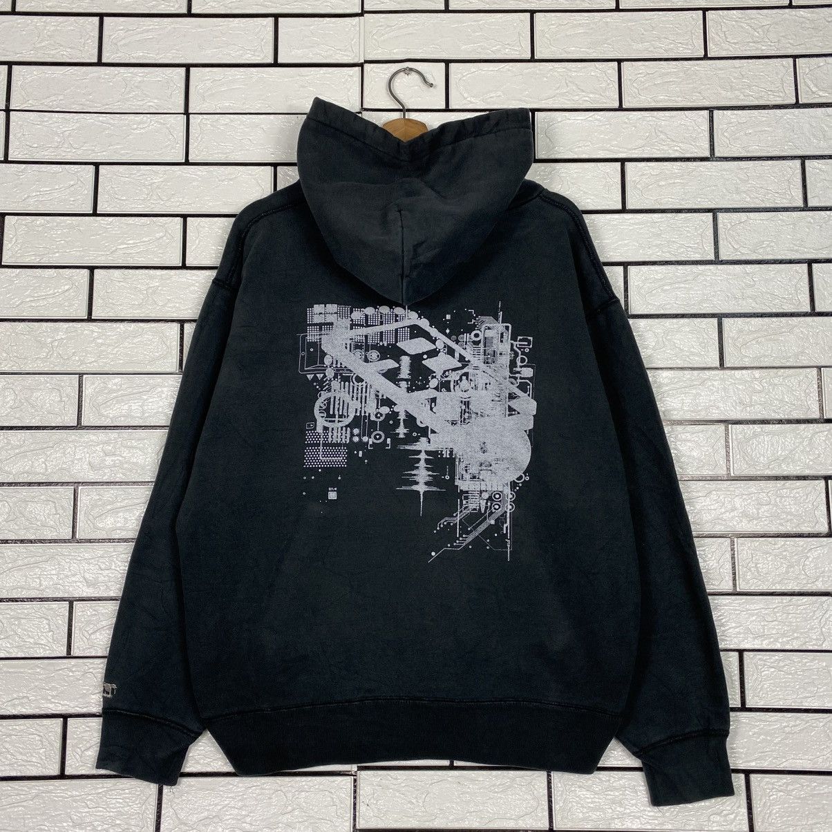 Japanese Brand Punk Design Hoodie Pull Over Unbranded Hysteric Glamour Size US M / EU 48-50 / 2 - 9 Thumbnail
