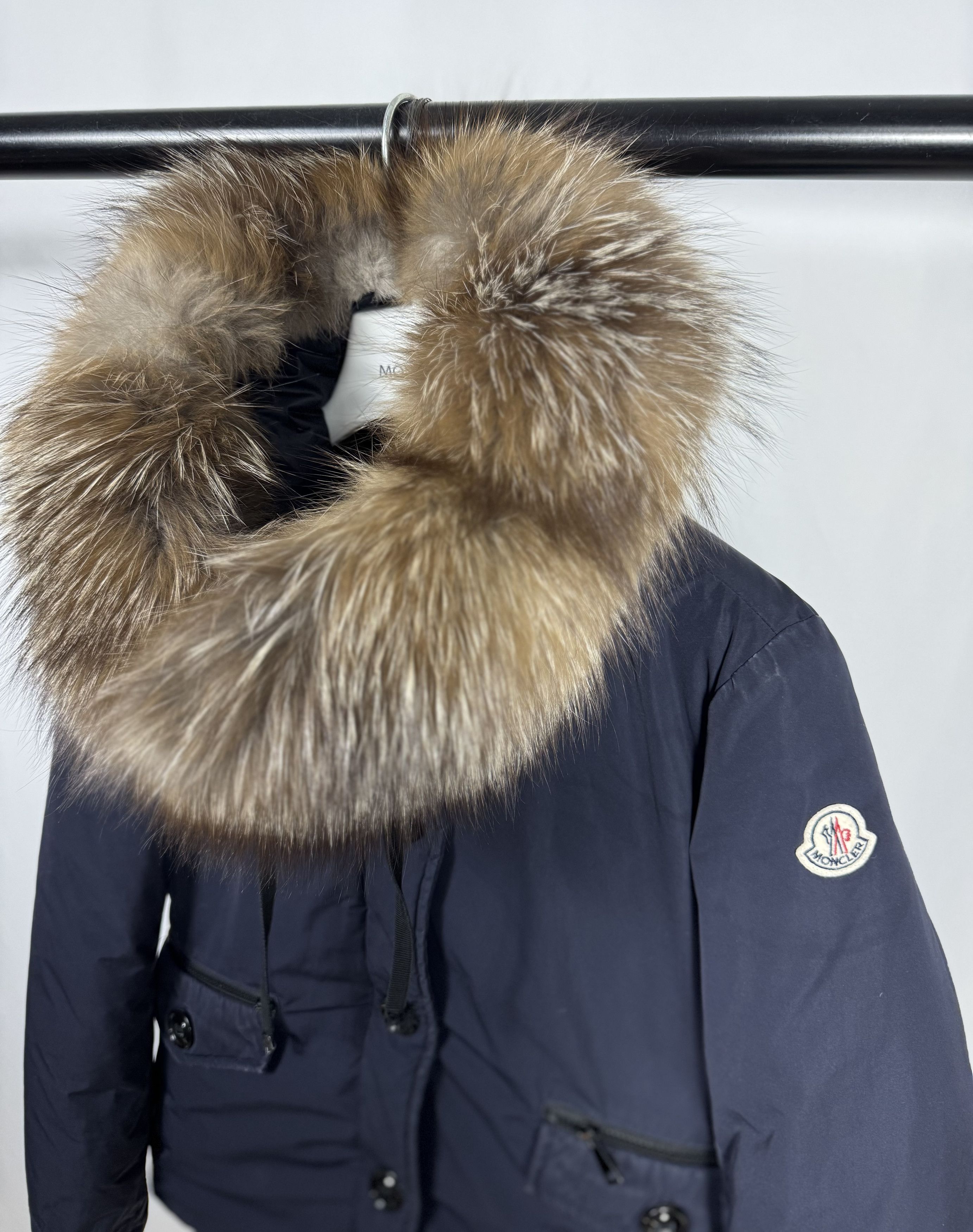 Moncler Moncler Malus Fur Jacket Size S / US 4 / IT 40 - 2 Thumbnail