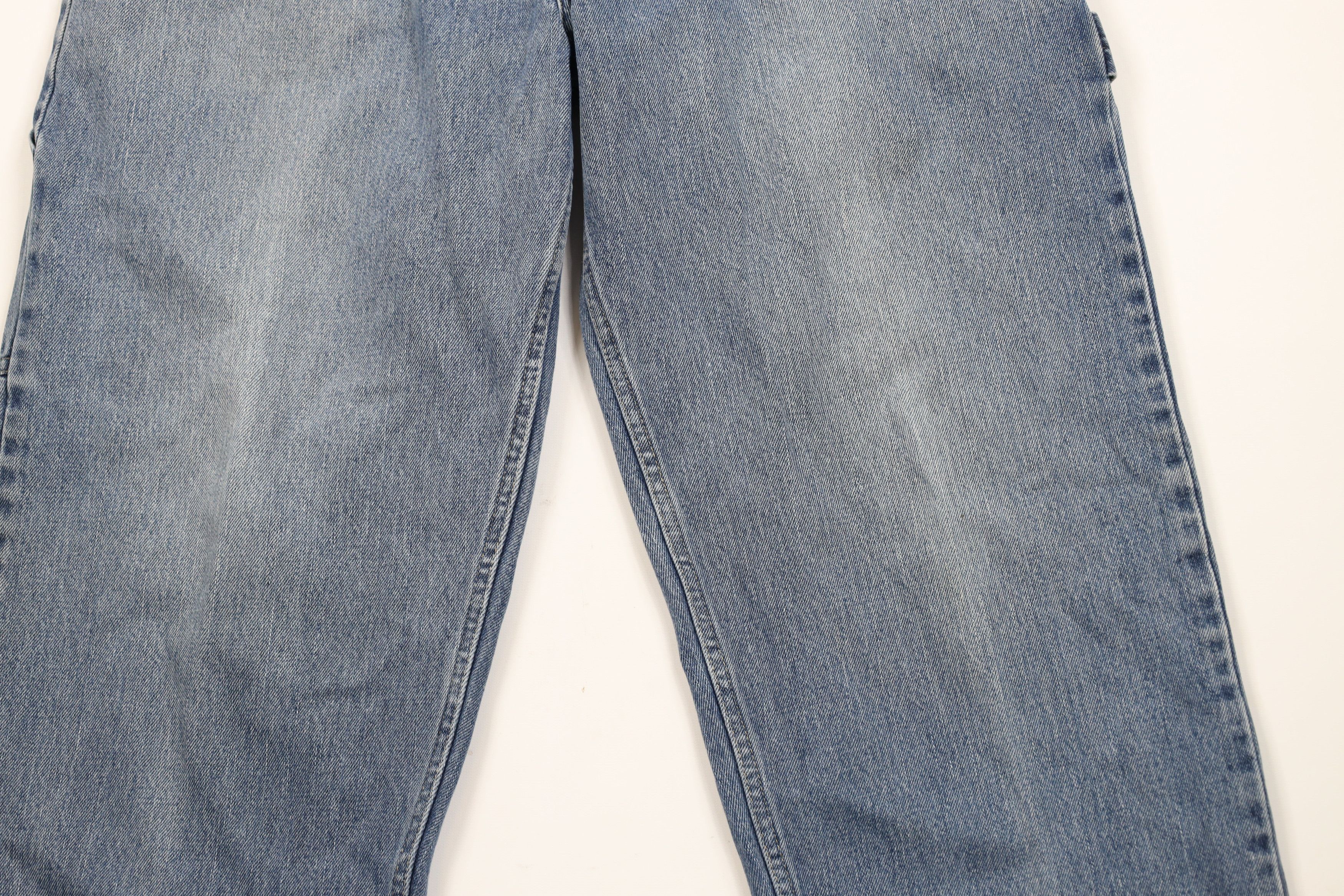Vintage Vintage 90s Y2K Streetwear Wide Leg Skateboard Denim Jeans Size US 34 / EU 50 - 3 Thumbnail