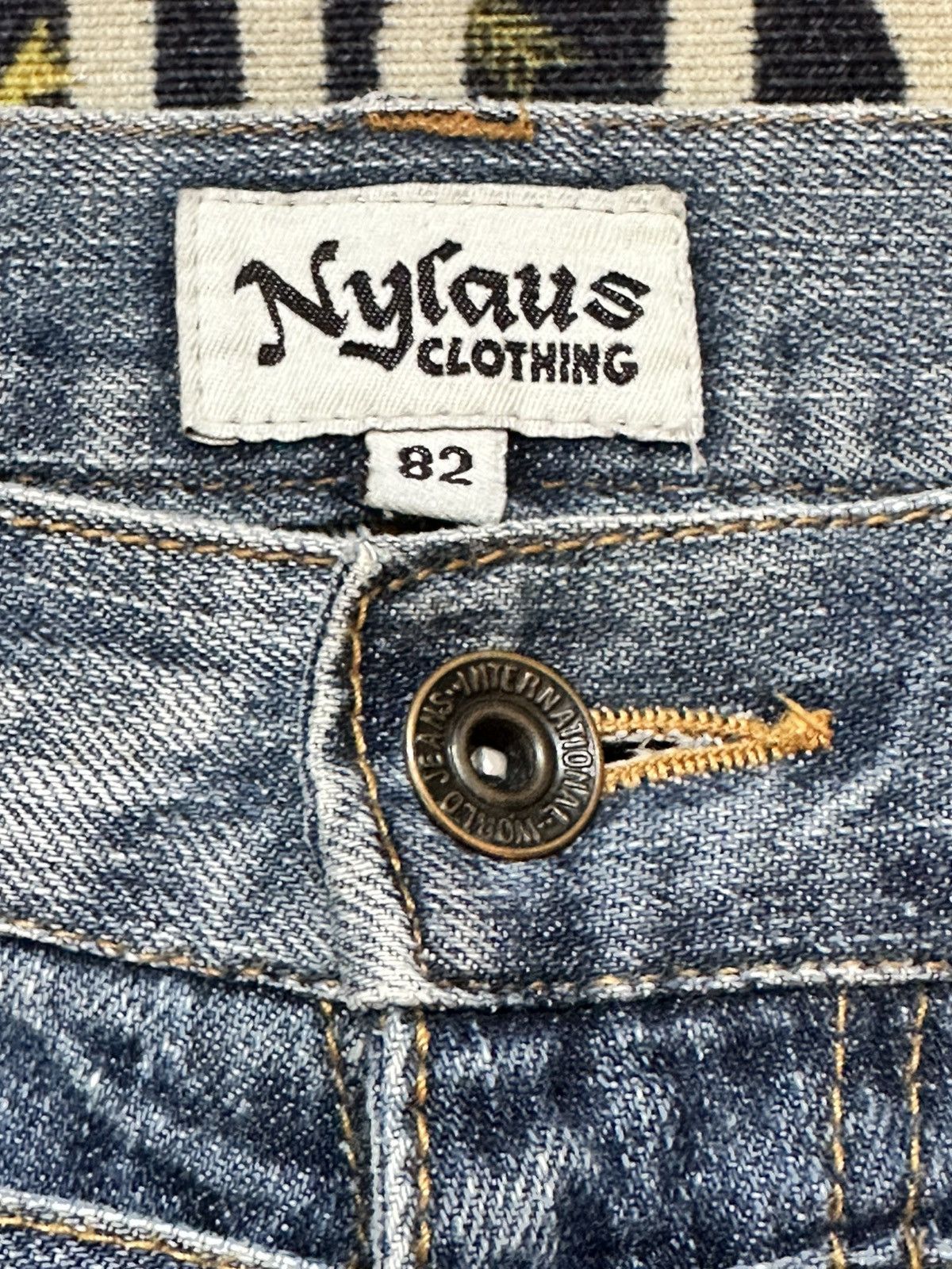 Hysteric Glamour Vintage Nylaus Clothing Double Waist Thunderwash Denim Size US 32 / EU 48 - 7 Thumbnail