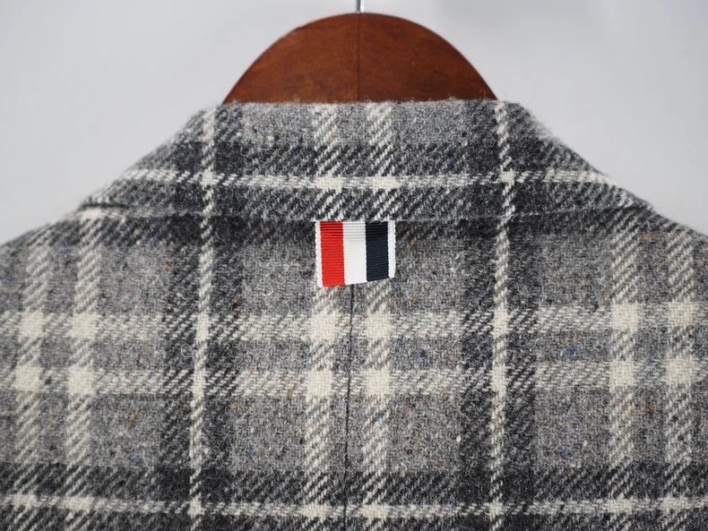 Thom Browne Thom Browne size1 Sausage embroidered plaid suit Size 38S - 5 Thumbnail