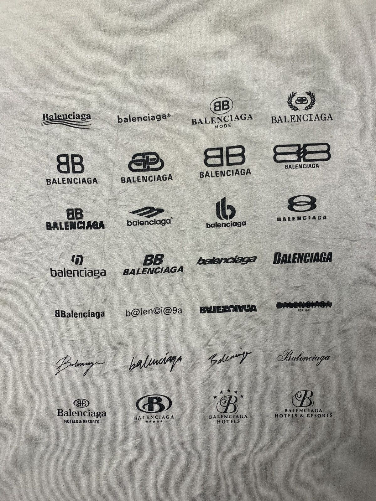 Balenciaga Balenciaga Archives Logo Shirt Size US L / EU 52-54 / 3 - 2 Thumbnail