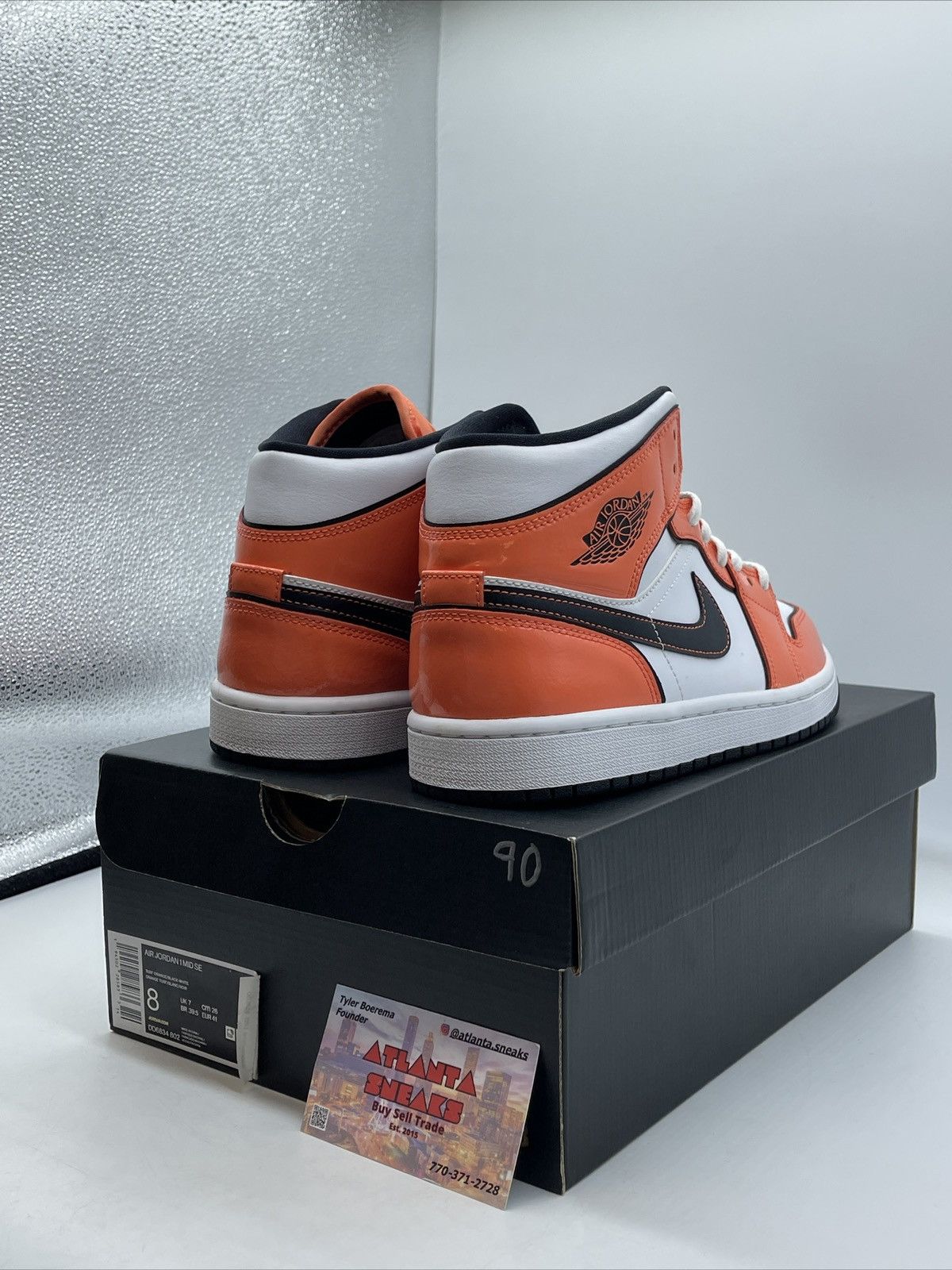 Jordan Brand Air Jordan 1 mid turf orange Size US 8 / EU 41 - 5 Thumbnail