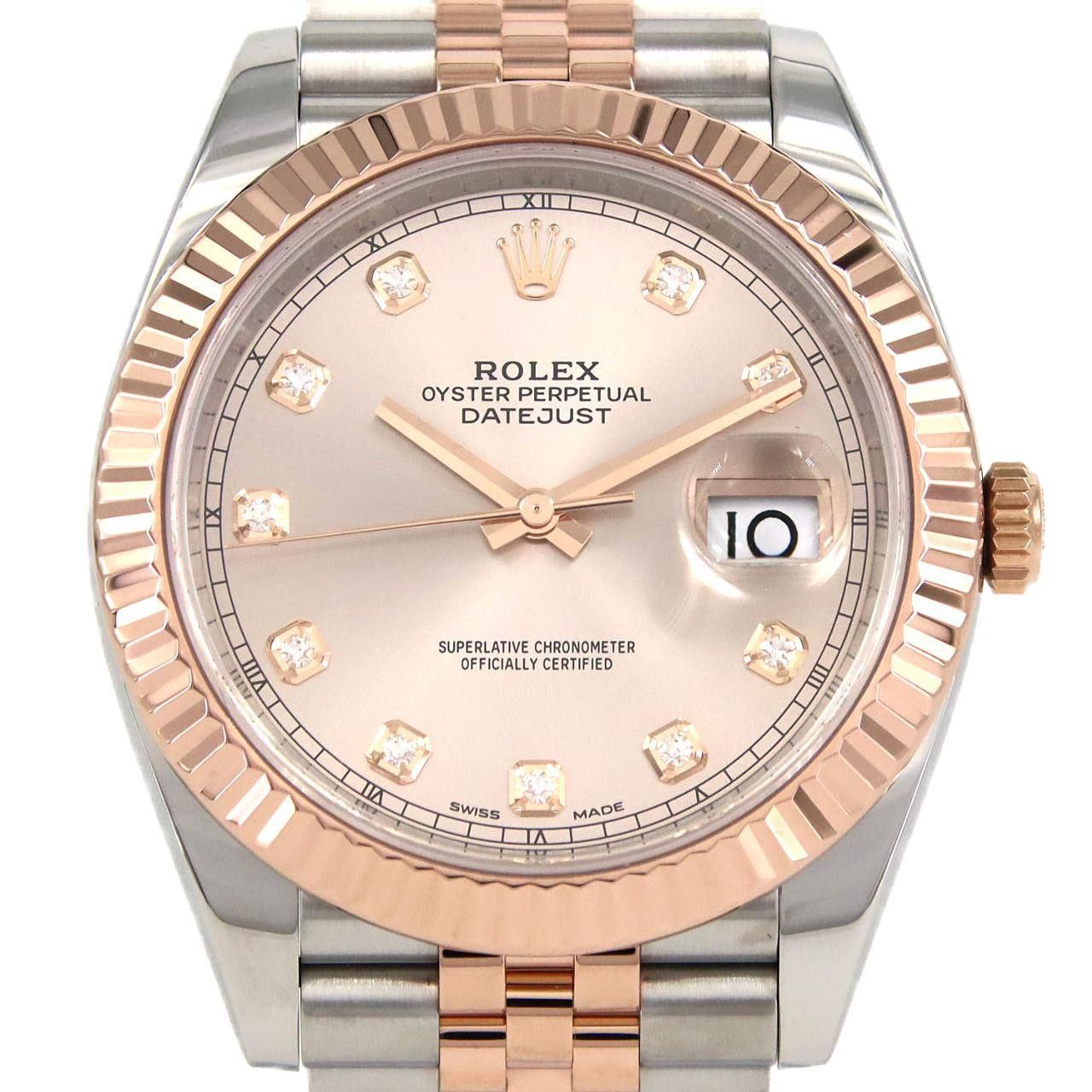 Rolex Rolex Rolex Datejust Stainless Steel Pink Gold Watch Metal Automatic 126331G DUTY FREE for USA Size ONE SIZE - 1 Thumbnail