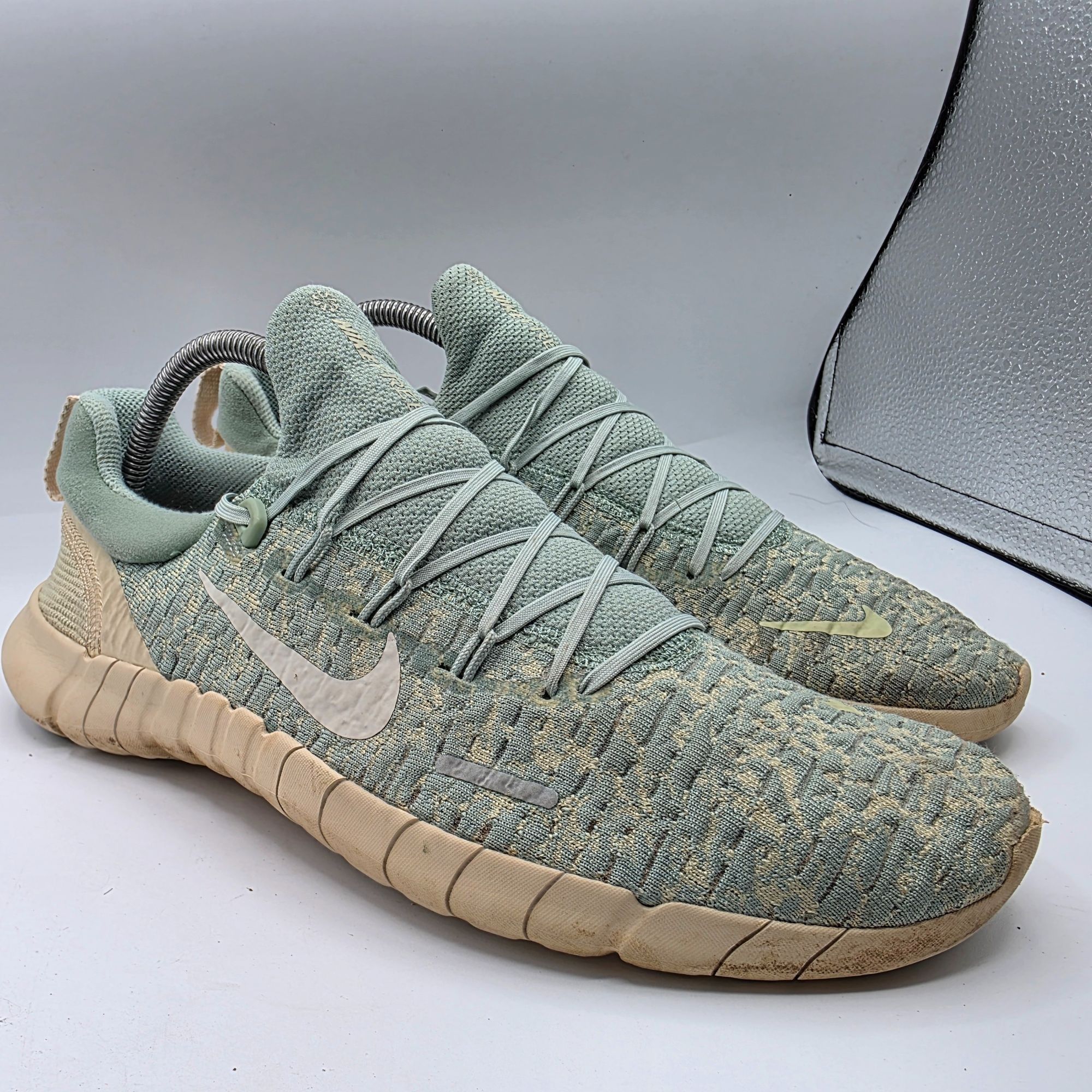 Nike Free Run Stream Olive Aura Mens Size Athletic Sho