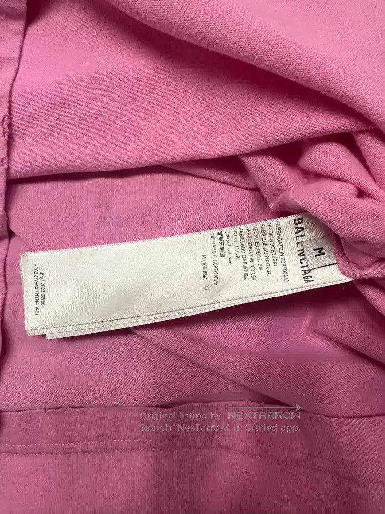 Balenciaga Balenciaga Letter Logo Printed Round Neck Short Sleeve T-S Size US M / EU 48-50 / 2 - 3 Thumbnail