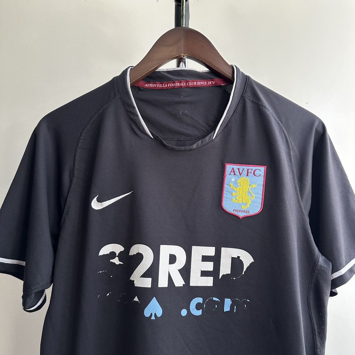 Nike Vintage Nike Aston Villa FC 2007/08 Soccer Jersey Blokecore Size US M / EU 48-50 / 2 - 2 Thumbnail