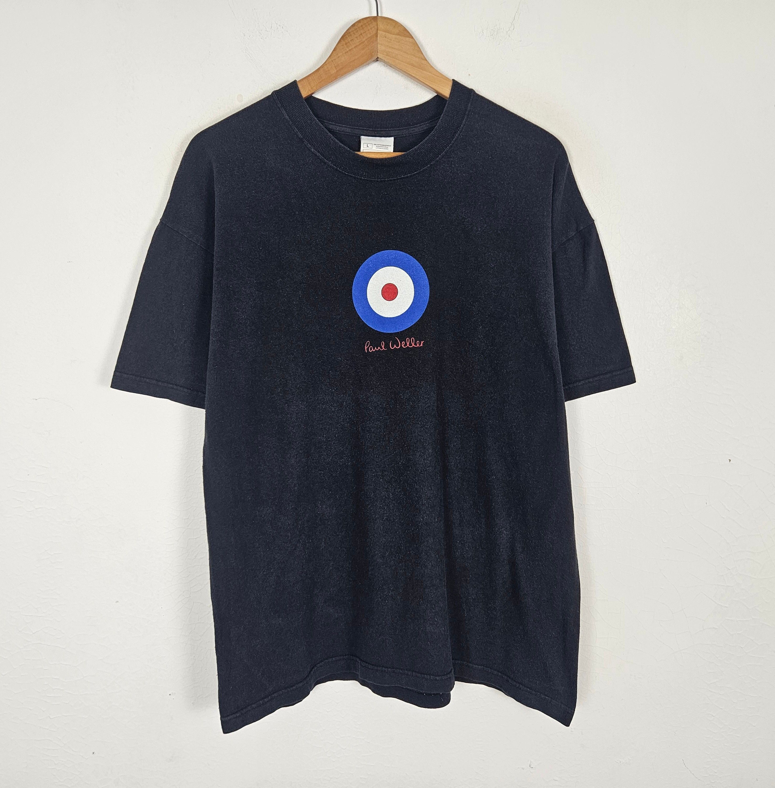 Band Tees × Vintage Vintage Paul Weller Godfather of Mod shirt Size US L / EU 52-54 / 3 - 2 Thumbnail