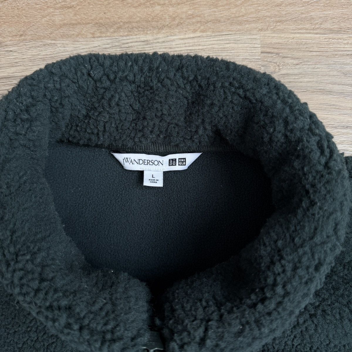 JW Anderson × Uniqlo Uniqlo JW Anderson Fleece Jacket Full Zip Green L Size US L / EU 52-54 / 3 - 4 Thumbnail