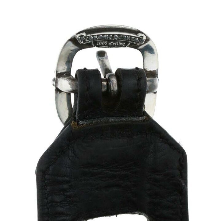Chrome Hearts CHROME HEARTS RR TINY BUCKLE LEATHER BRACELET bangle Size ONE SIZE - 3 Thumbnail
