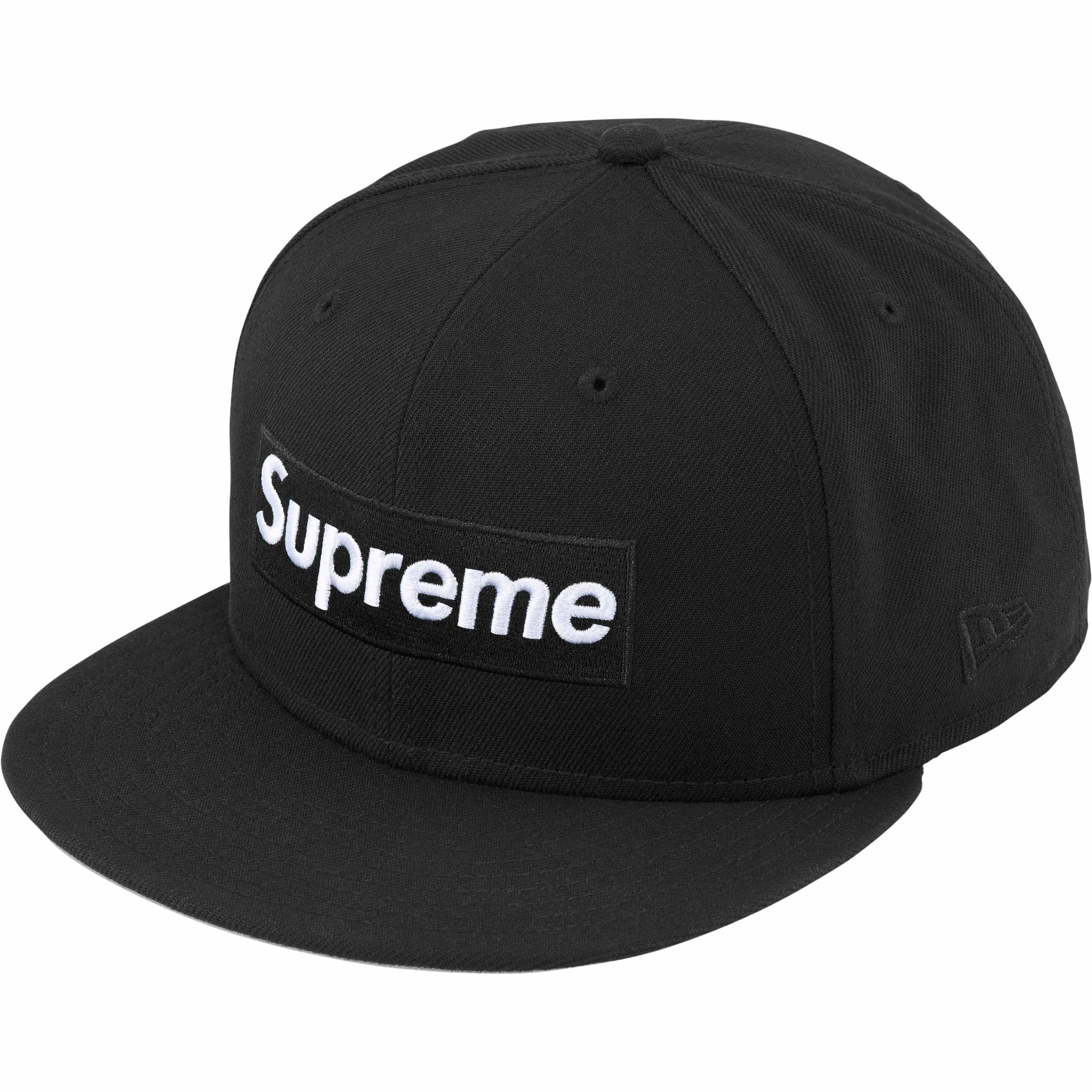 New Era × Supreme SHARPIE BOX LOGO NEW ERA SIZE 7 1/4 | Grailed