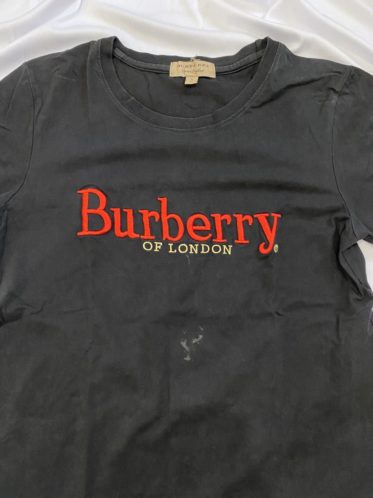 Burberry × Designer × Vintage Embroidery burberry tee Size US M / EU 48-50 / 2 - 2 Thumbnail
