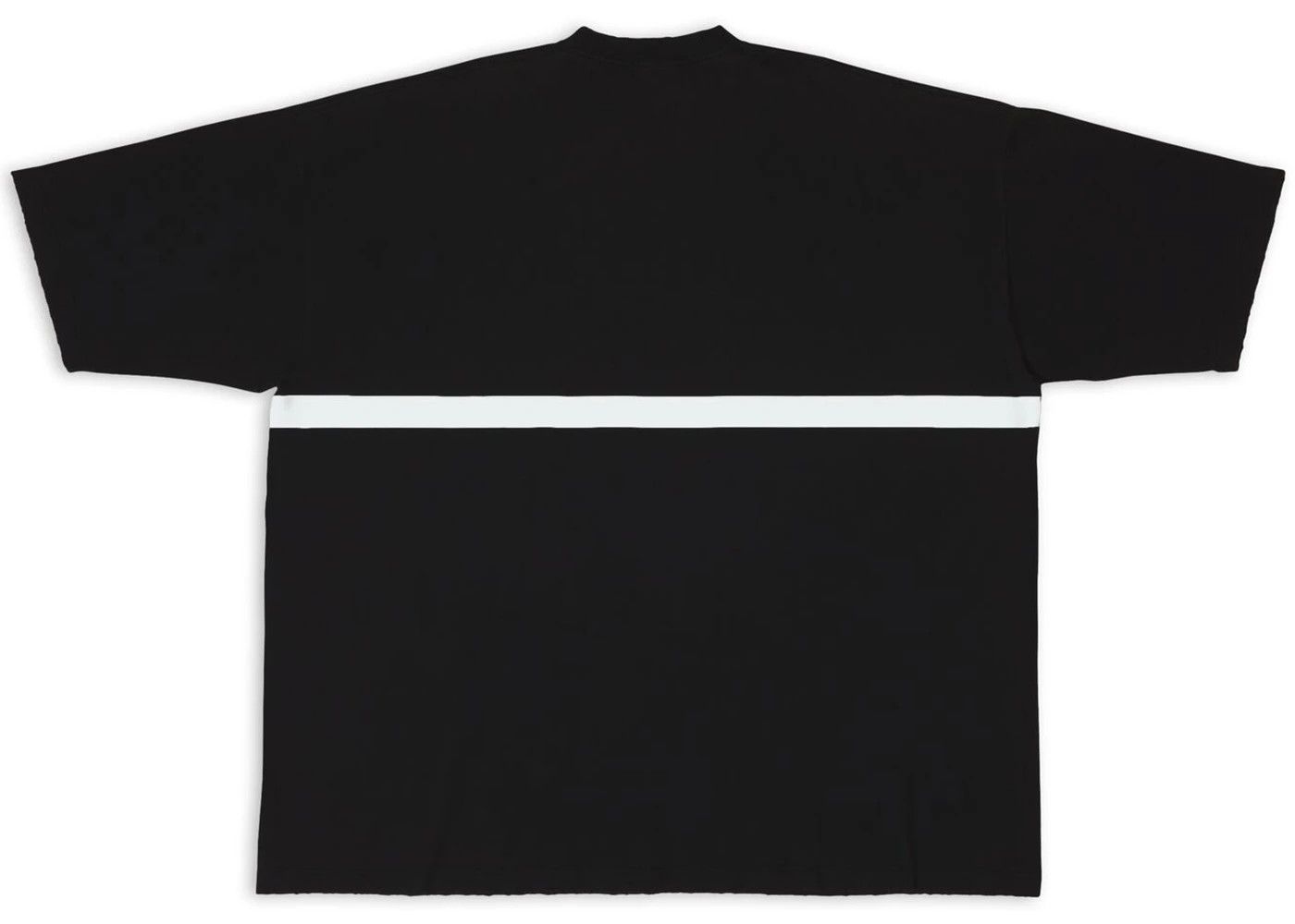 Balenciaga o1mt1gz0624 360 Tubular Oversized T-Shirt in Black/White |  Grailed