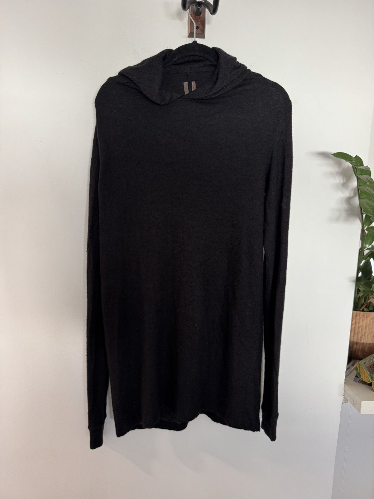 Rick Owens FW11 Limo Cashmere Hoodie Size US M / EU 48-50 / 2 - 2 Thumbnail