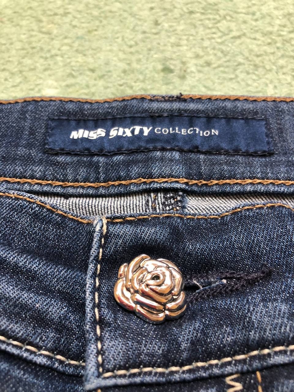 Miss Sixty Miss Sixty jeans blue vintage crazy Y2K made in Italy Size 29" - 2 Thumbnail