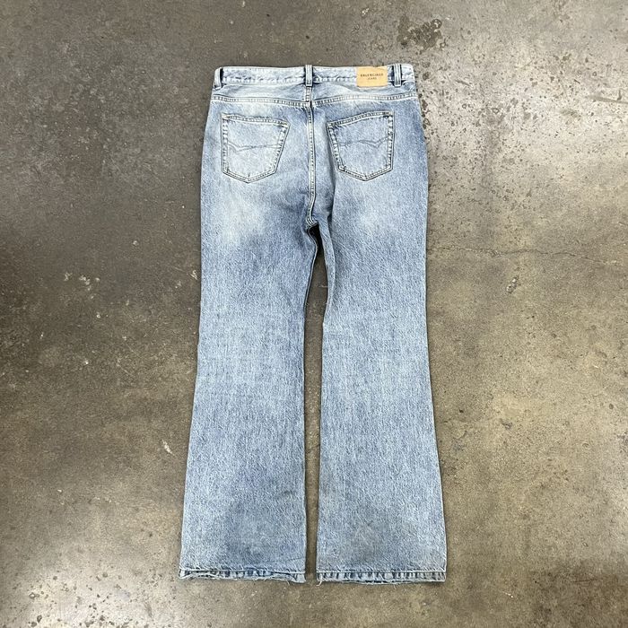 Balenciaga LOST TAPES FLARED JEANS | Grailed