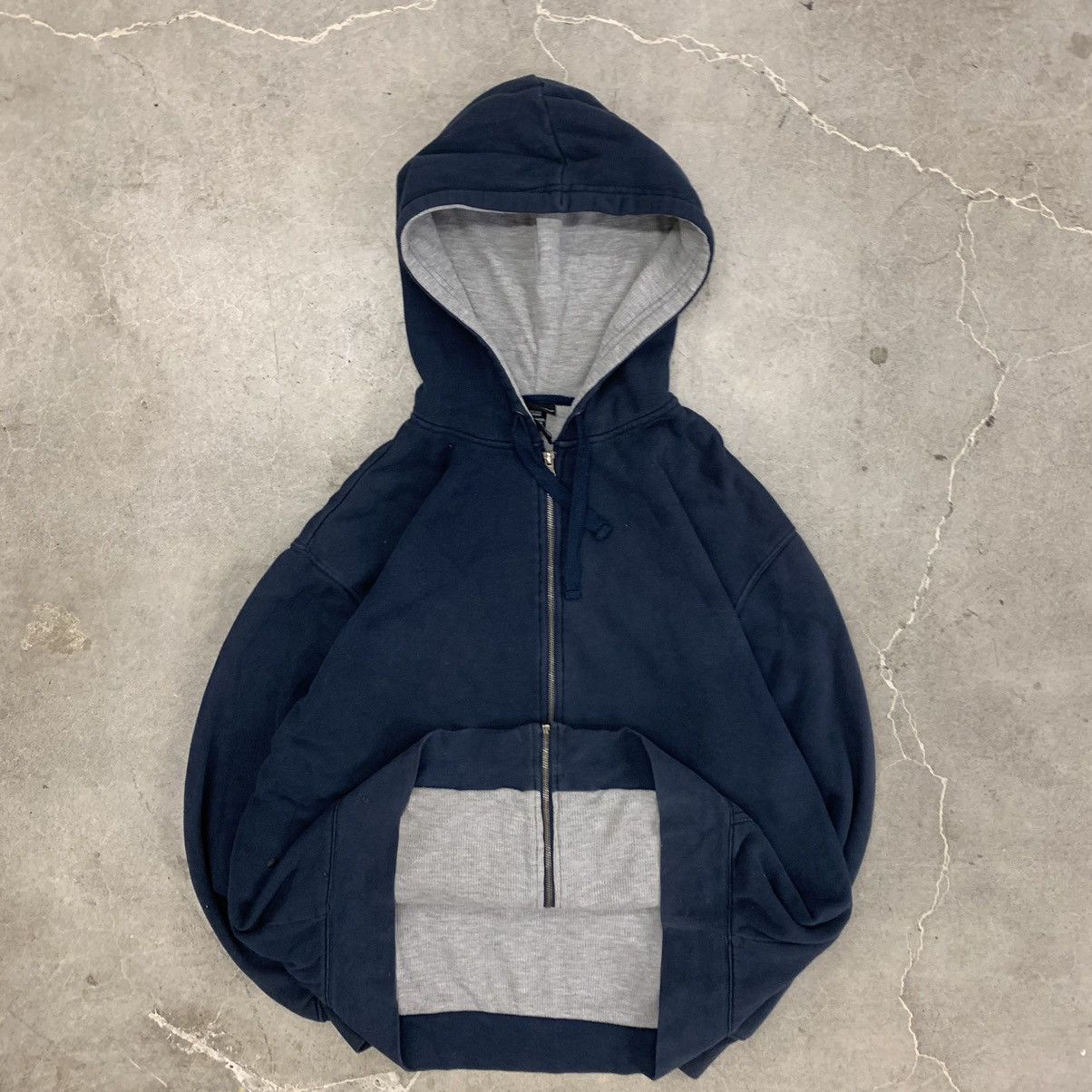 Vintage Vintage Joe Boxer lined zip up hoodie y2k 90s skate workwear