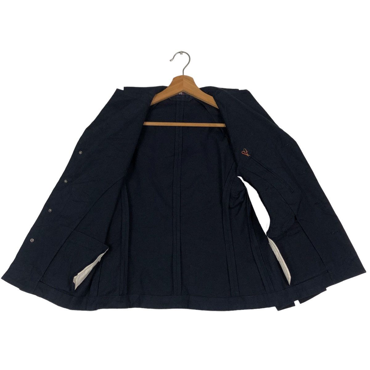 45rpm 🔥Vintage Indigo Cropped Chore Jacket 45RPM Japan Made Size US M / EU 48-50 / 2 - 13 Thumbnail