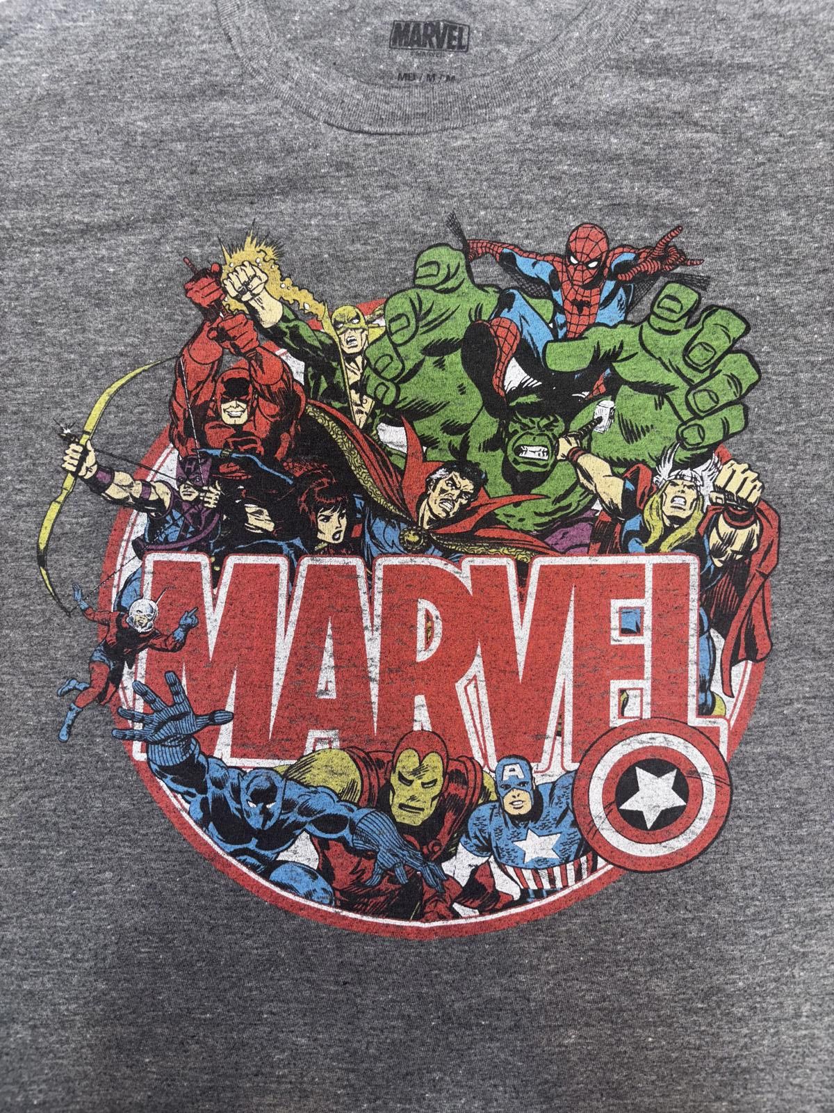 Marvel Comics Marvel Graphic T-Shirt – Iconic Superheroes Design Size US M / EU 48-50 / 2 - 2 Thumbnail