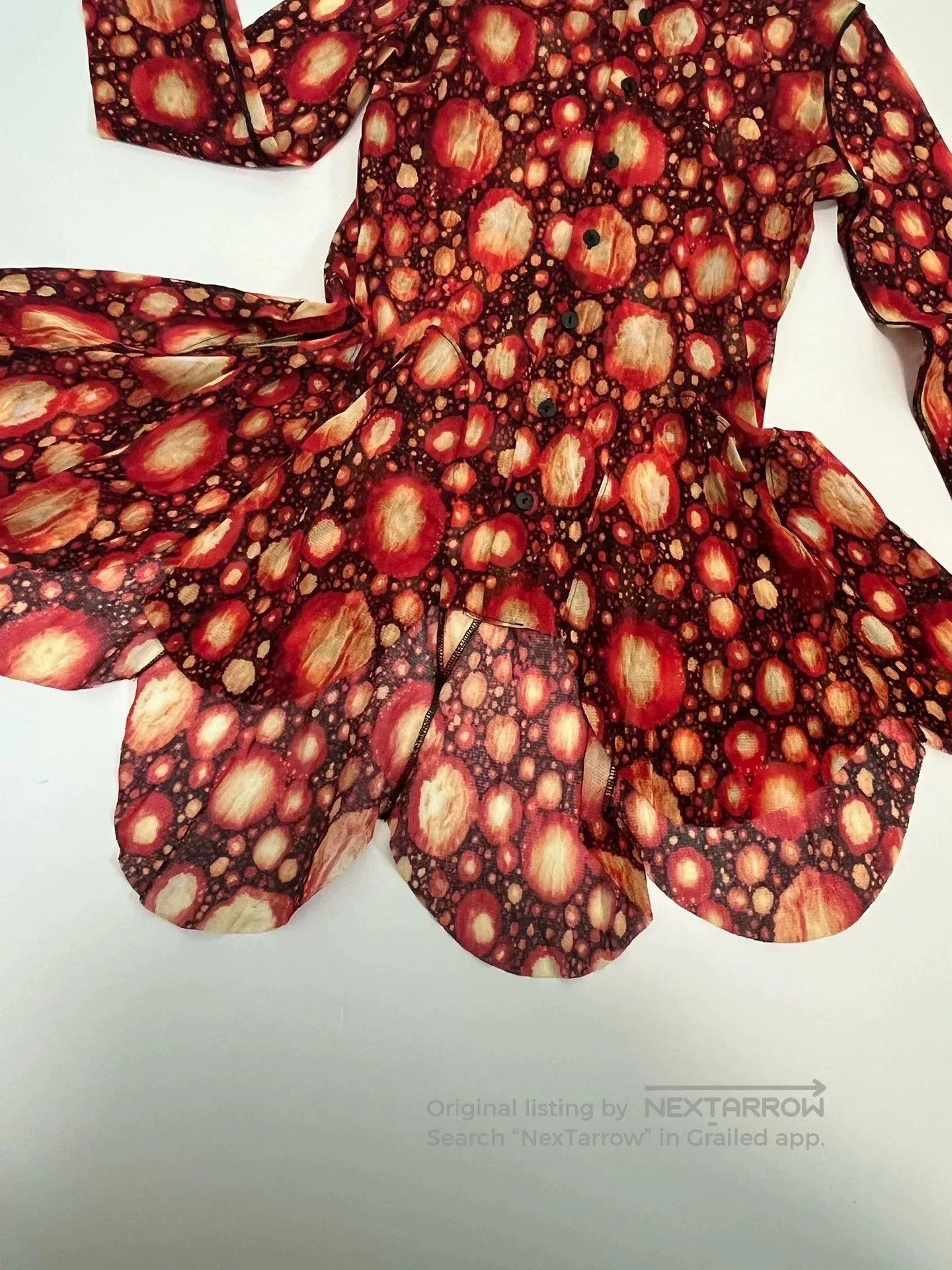 Jean Paul Gaultier Jean Paul Gaultier Red Polka Dot Top. Size S / US 4 / IT 40 - 6 Thumbnail