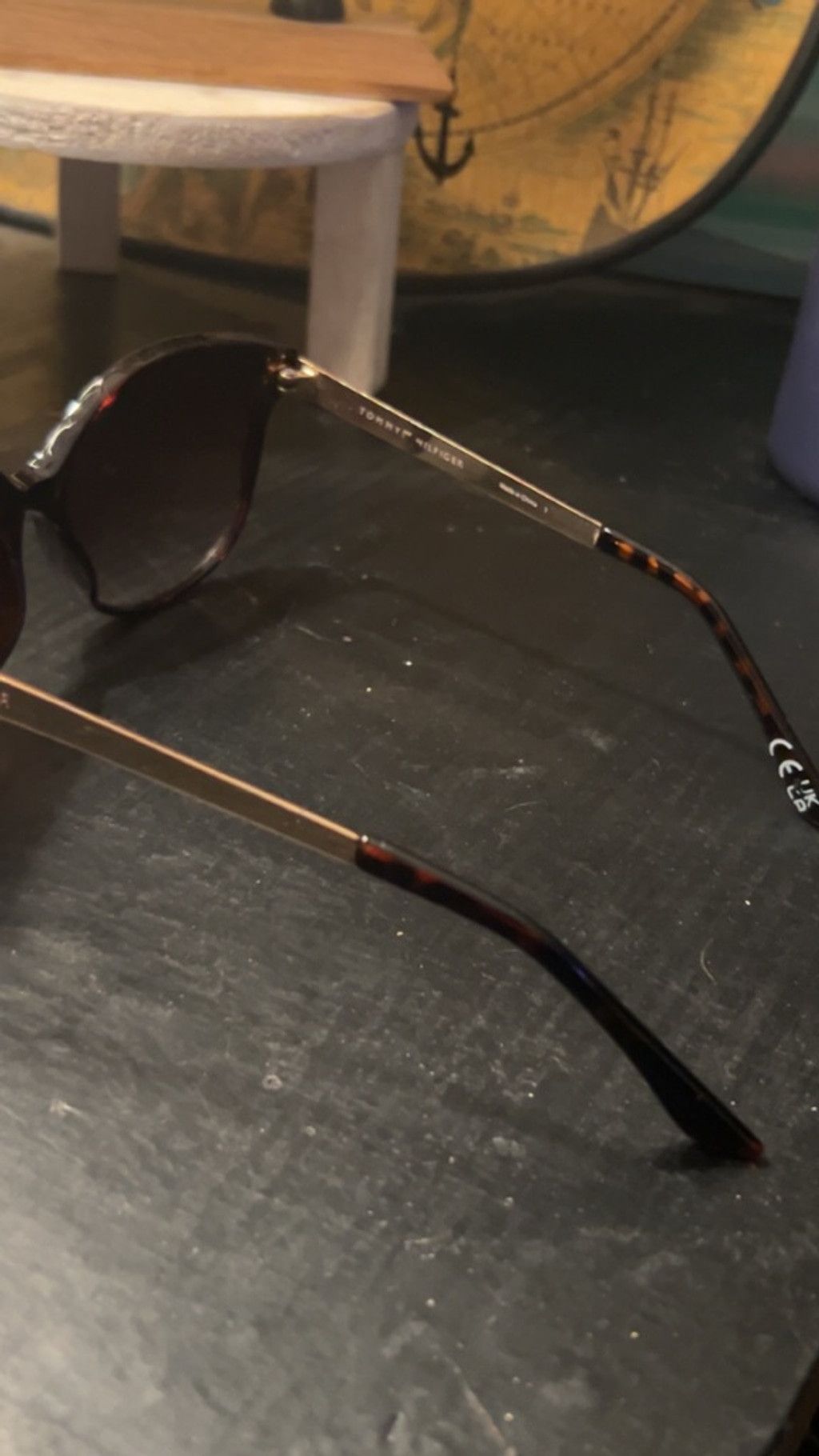 Tommy Hilfiger Women's Tommy Hilfiger Sunglasses One Size Brown Gold Size ONE SIZE - 2 Thumbnail